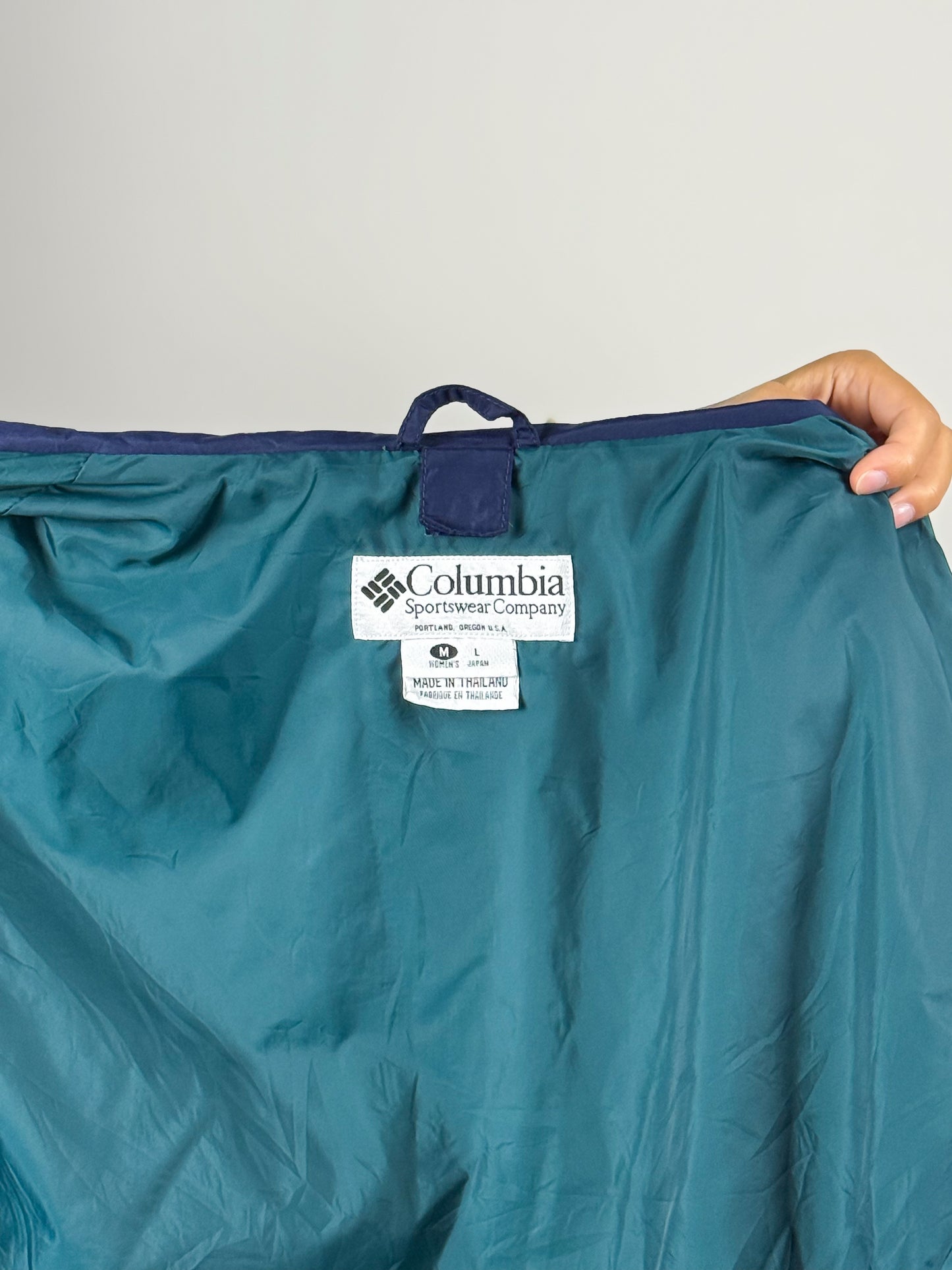 Giacca Impermeabile Vintage Columbia Sportswear Company - linea Bugaboo