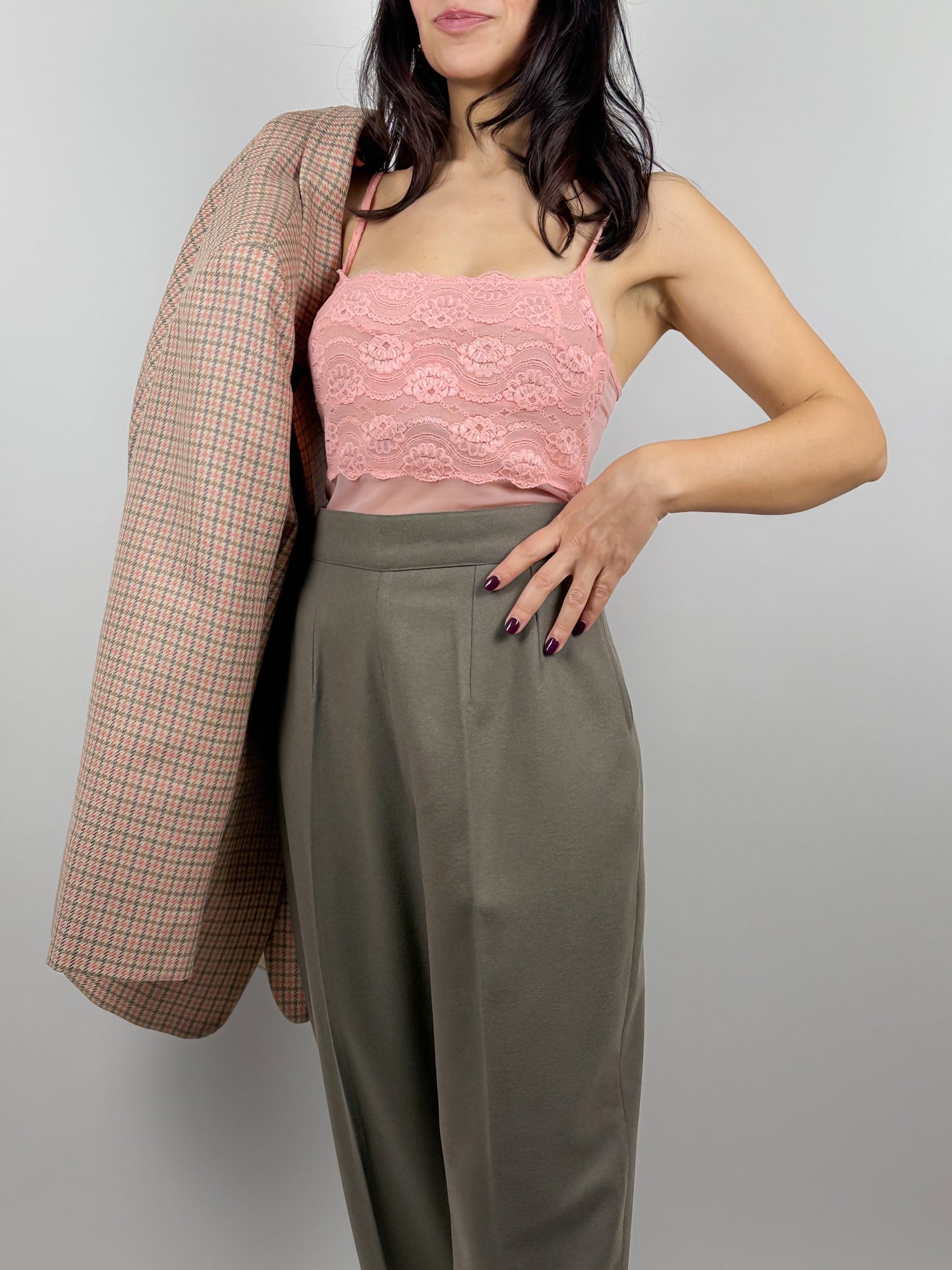 PANTALONI MISTO LANA ANNI ’90