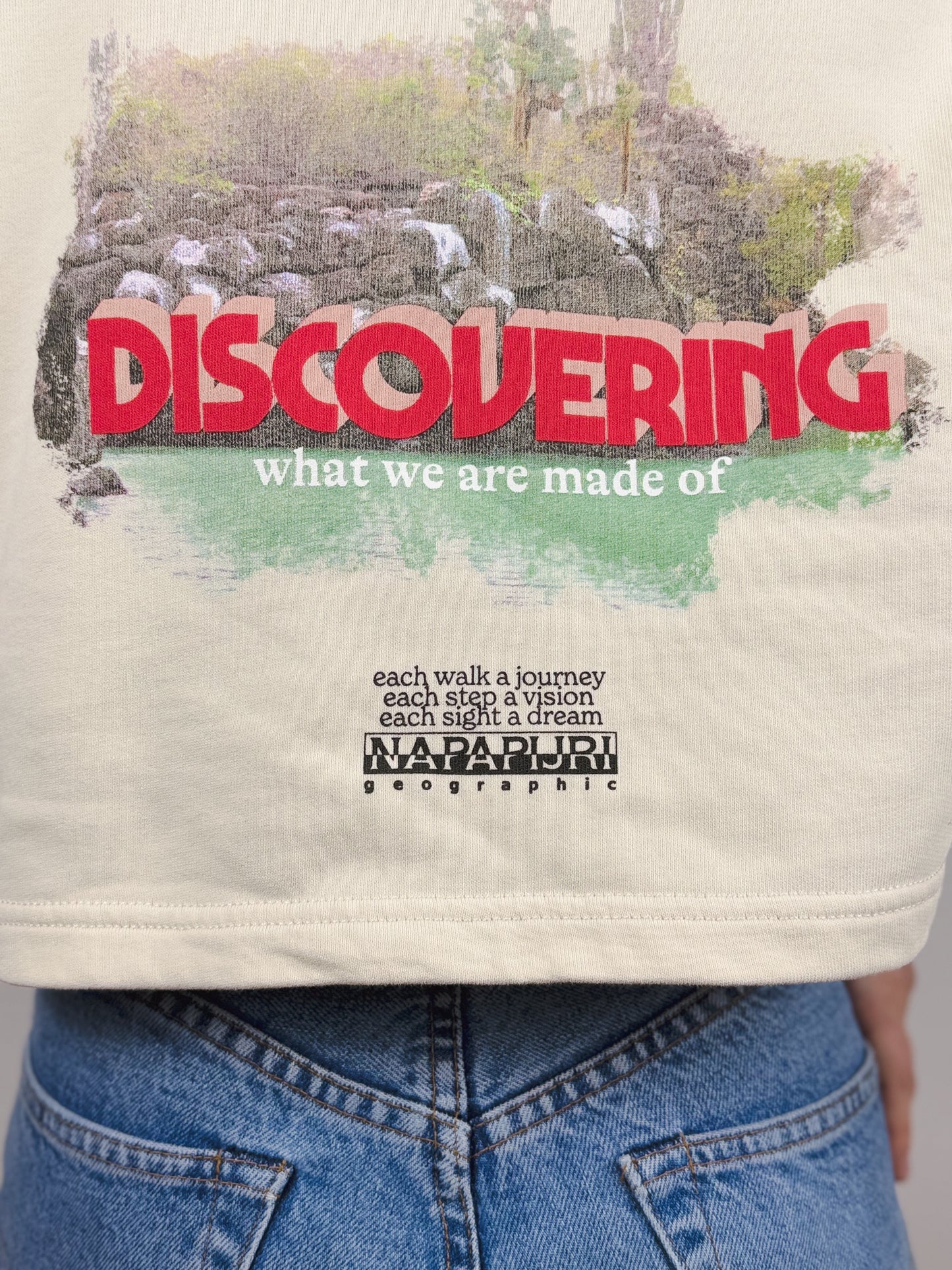 NAPAPIJRI SWEAT-SHIRT COURT CENEPA