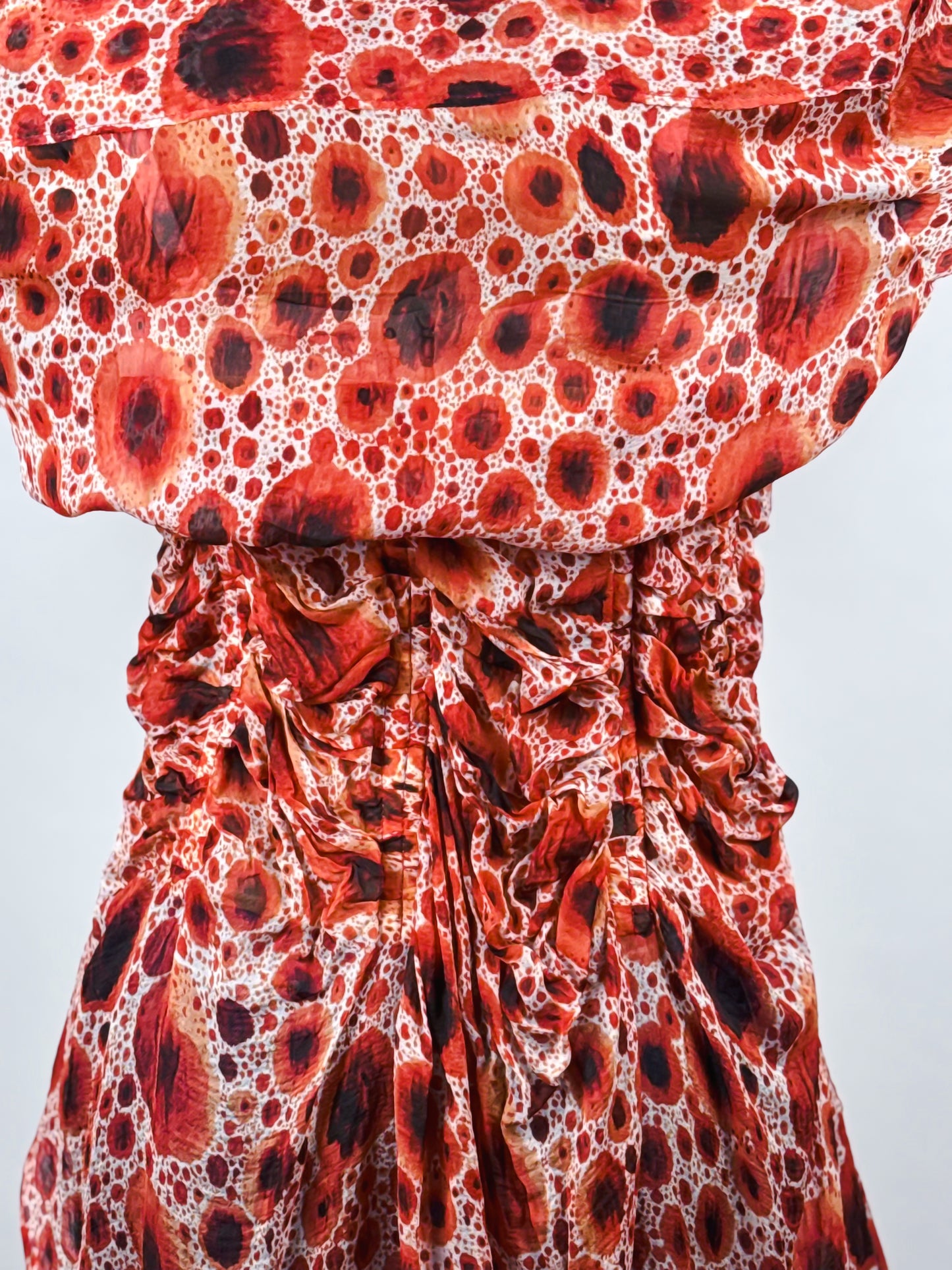 Camicia Jean Paul Gaultier Vintage Seta con Rouches - Made in Italy