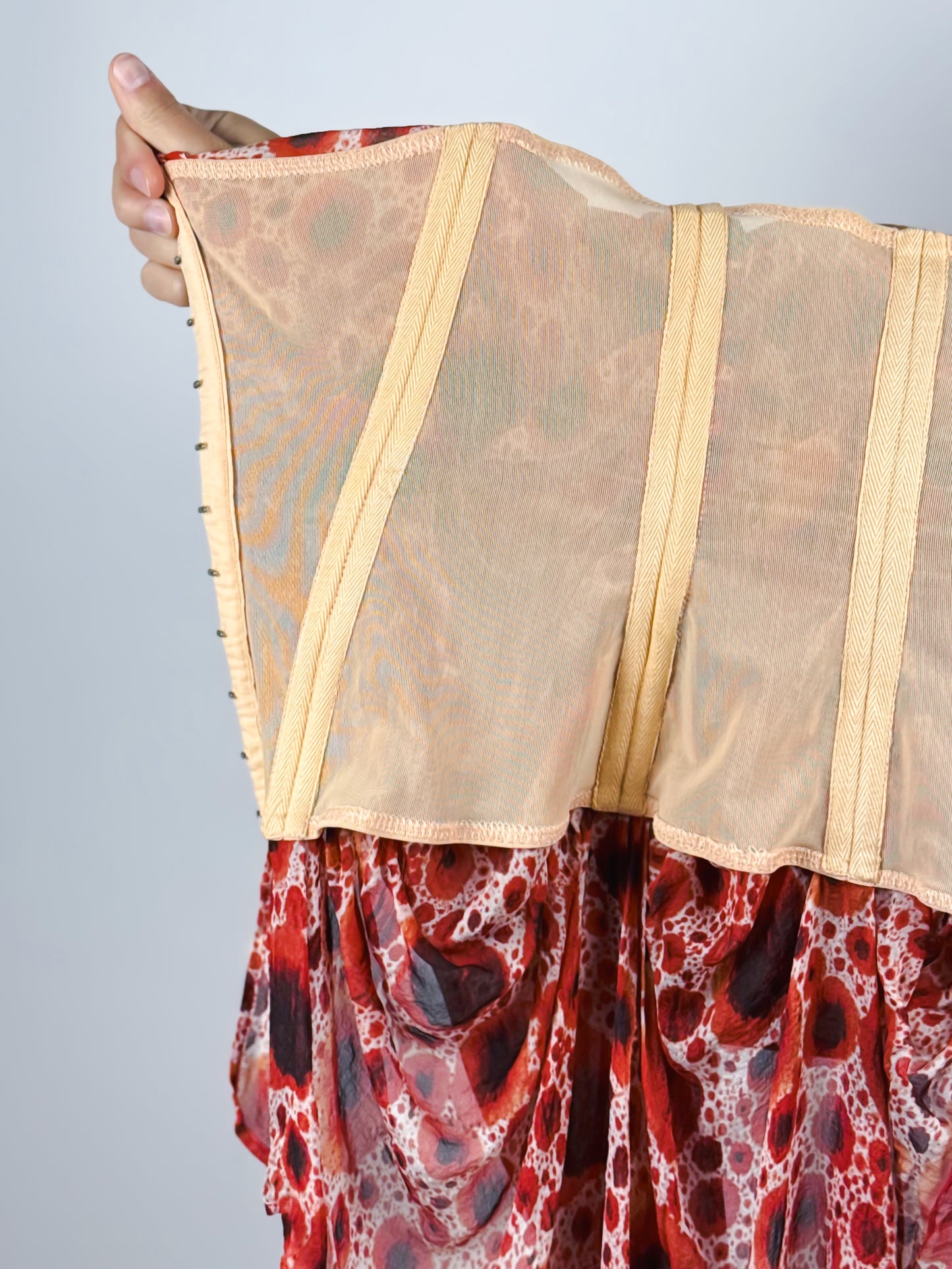 Camicia Jean Paul Gaultier Vintage Seta con Rouches - Made in Italy