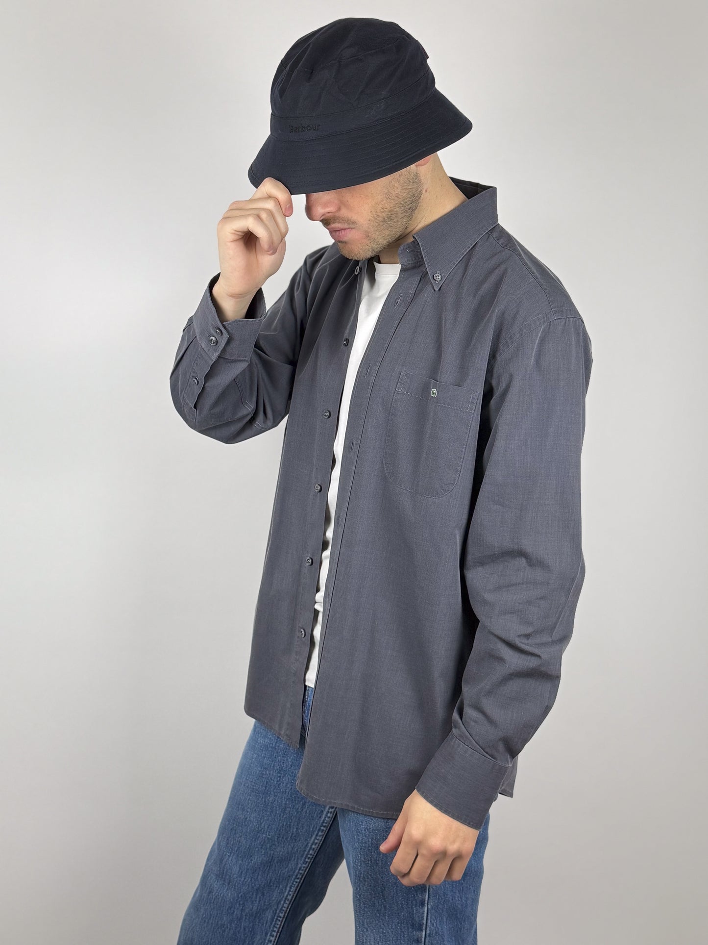 CAPPELLO PESCATORE BARBOUR IN COTONE CERATO