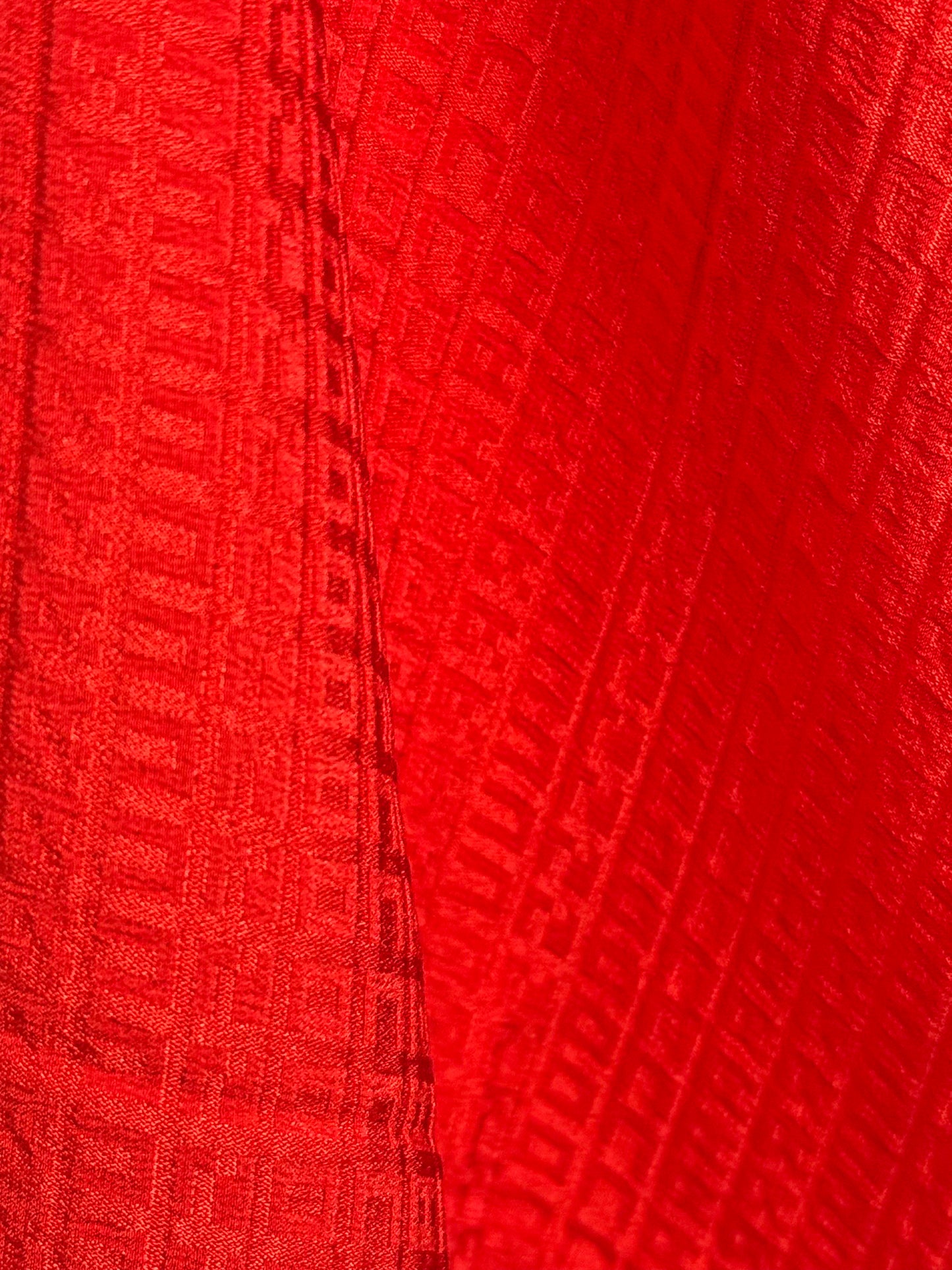 foulard rosso vintage