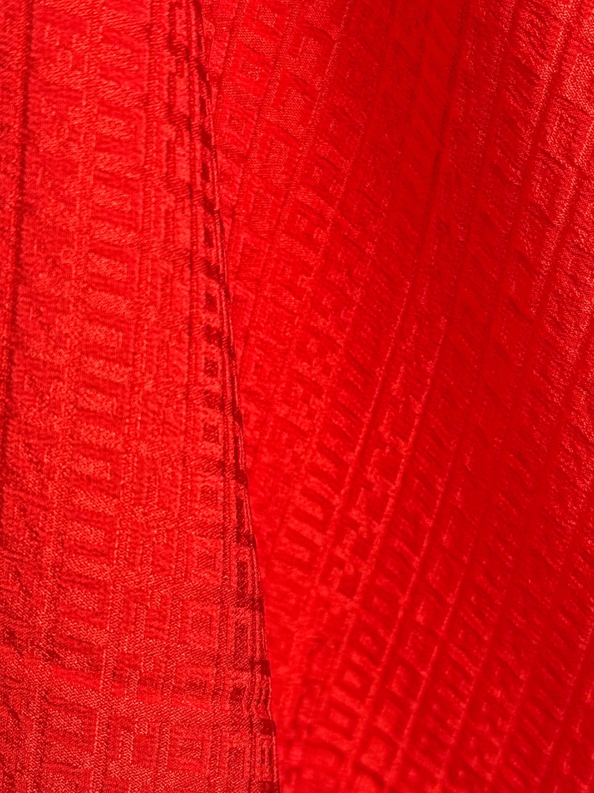 foulard rosso vintage