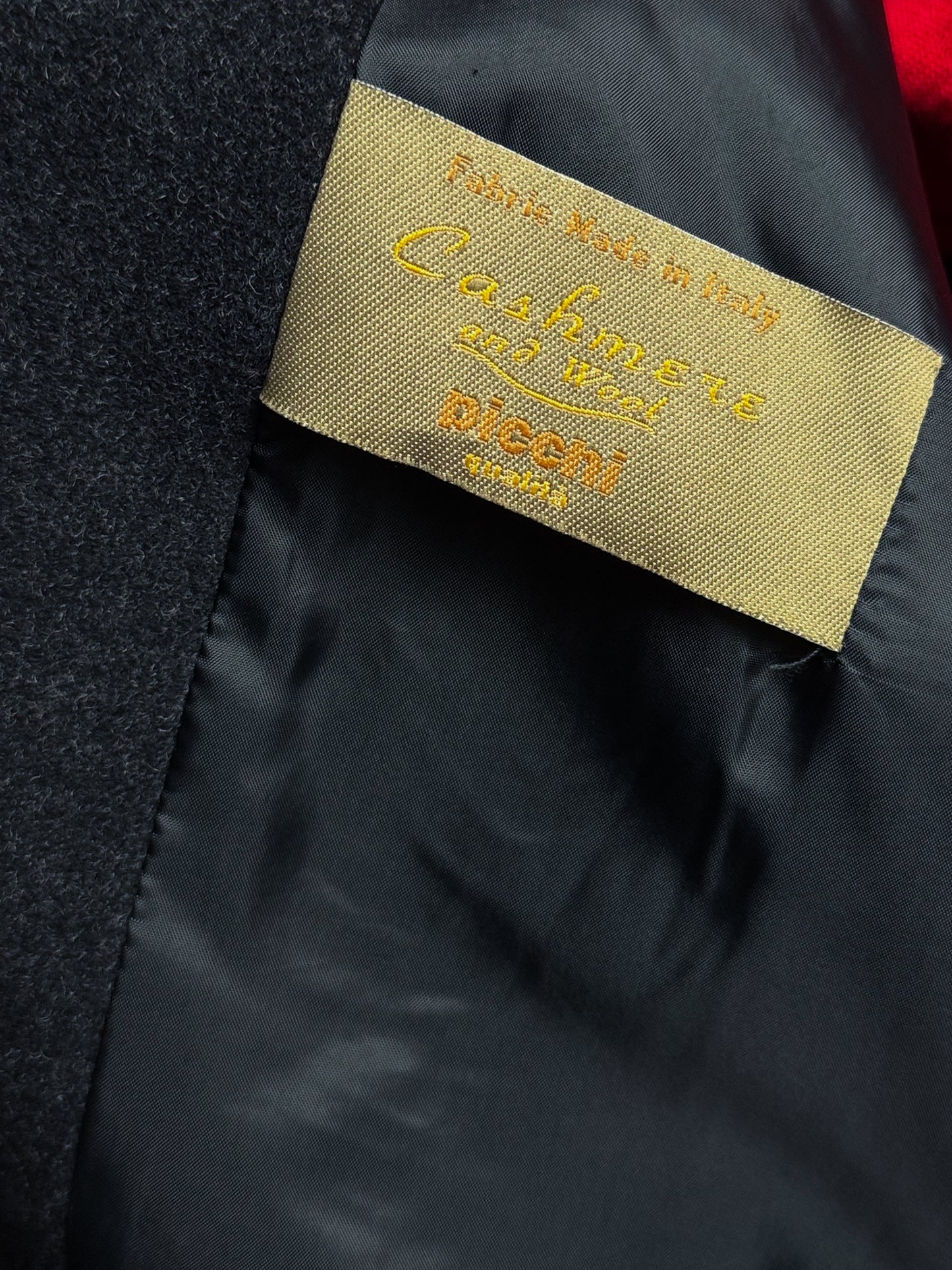 Cappotto Vintage Donna in Lana e Cashmere Grigio - Made in Italy