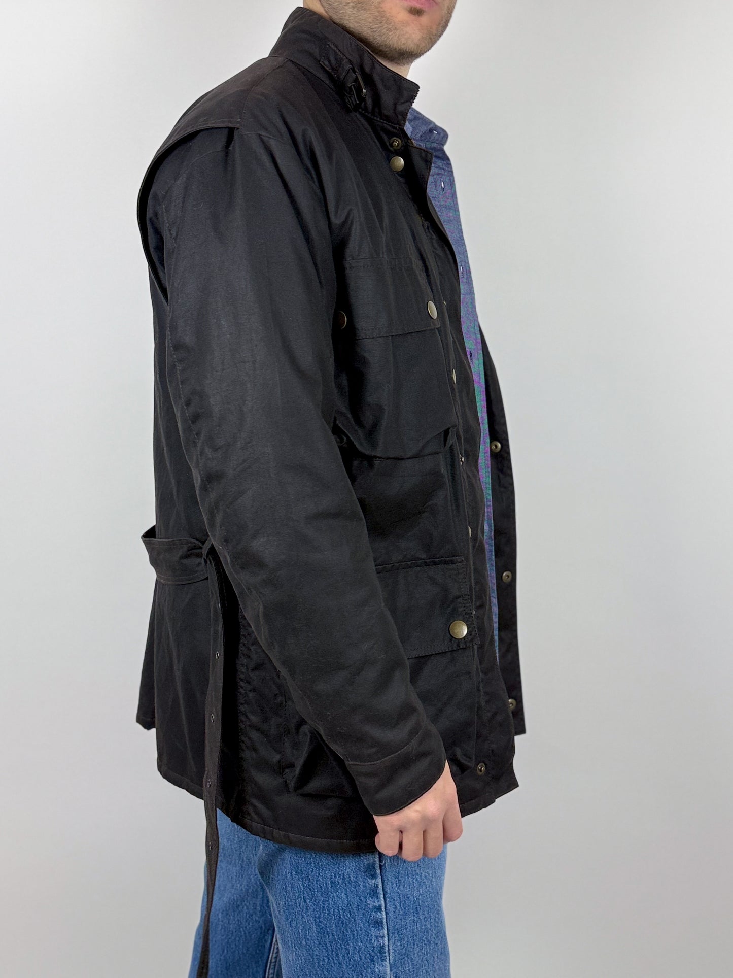 Giacca Cerata Belstaff Trialmaster Anni '90 - Autentico Vintage