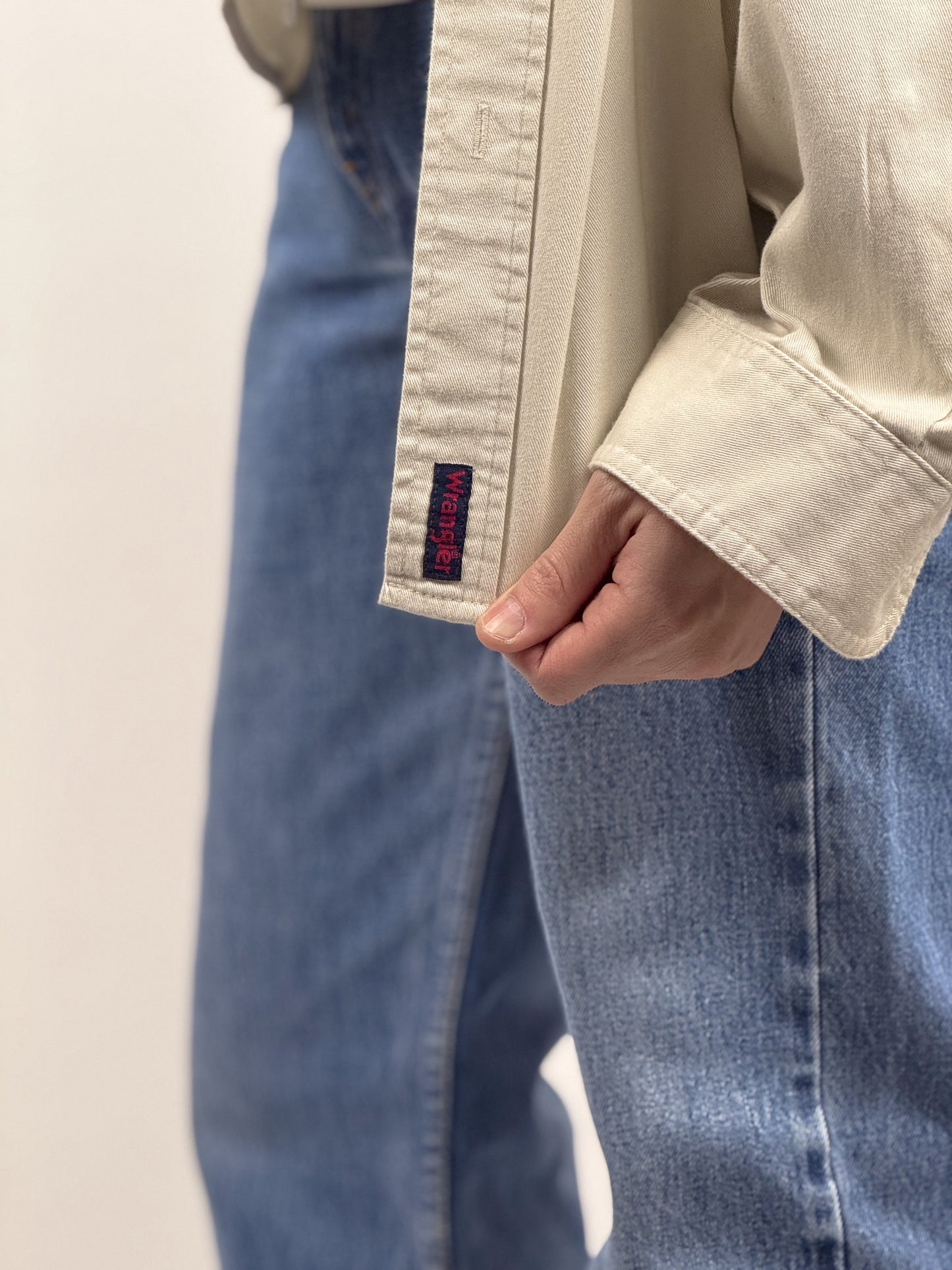 CHEMISE BEIGE WRANGLER