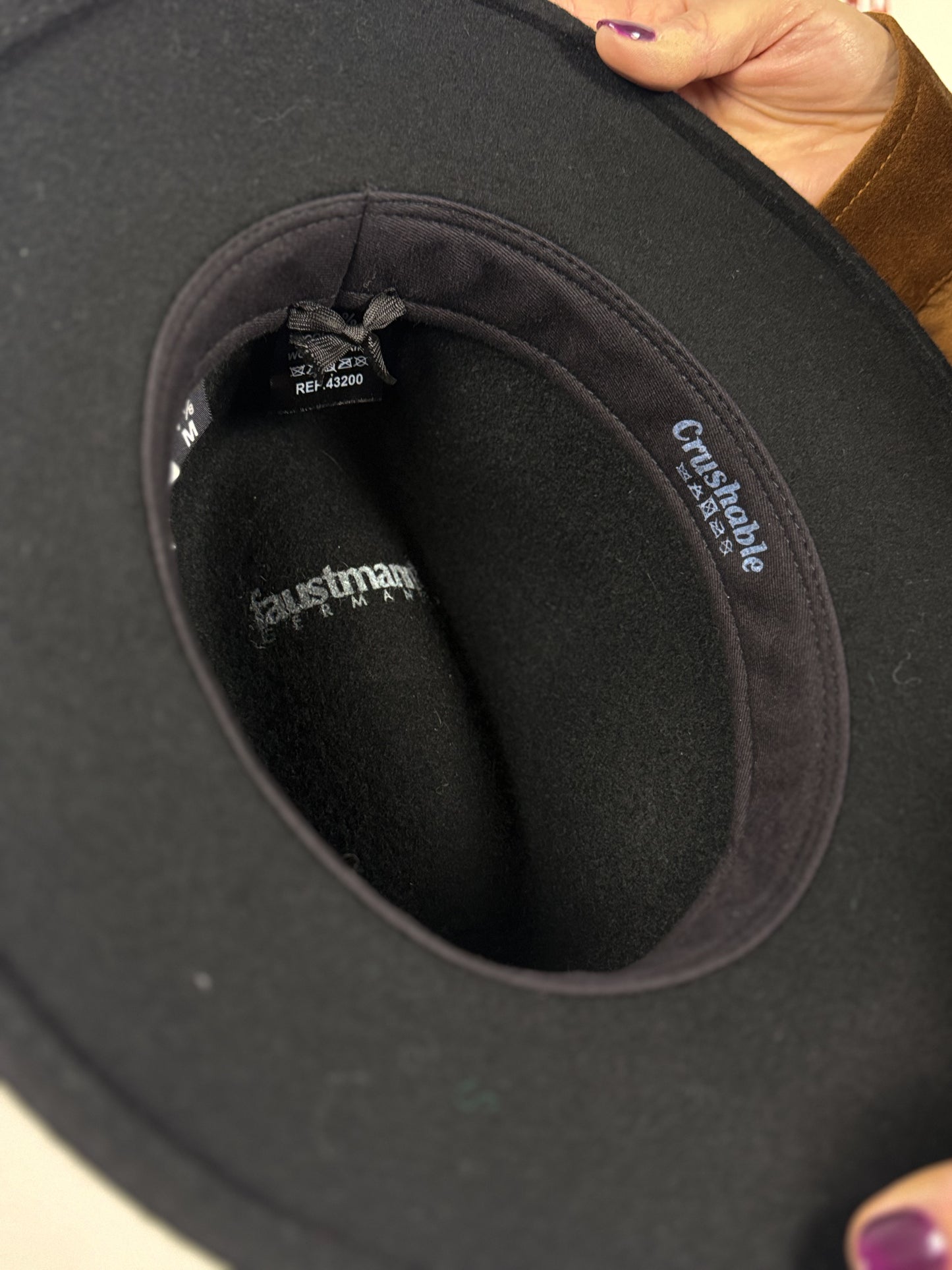 Cappello Fedora Vintage Faustmann Germany - In lana