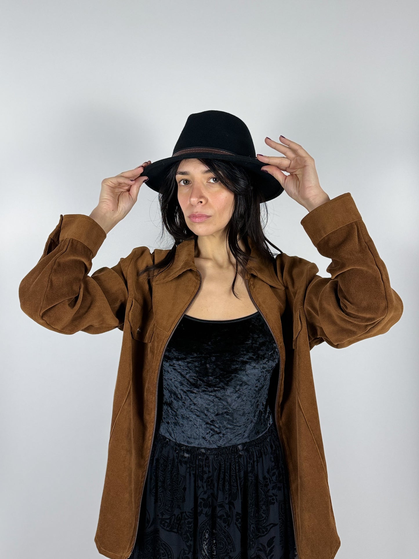 Cappello Fedora Vintage Faustmann Germany - In lana