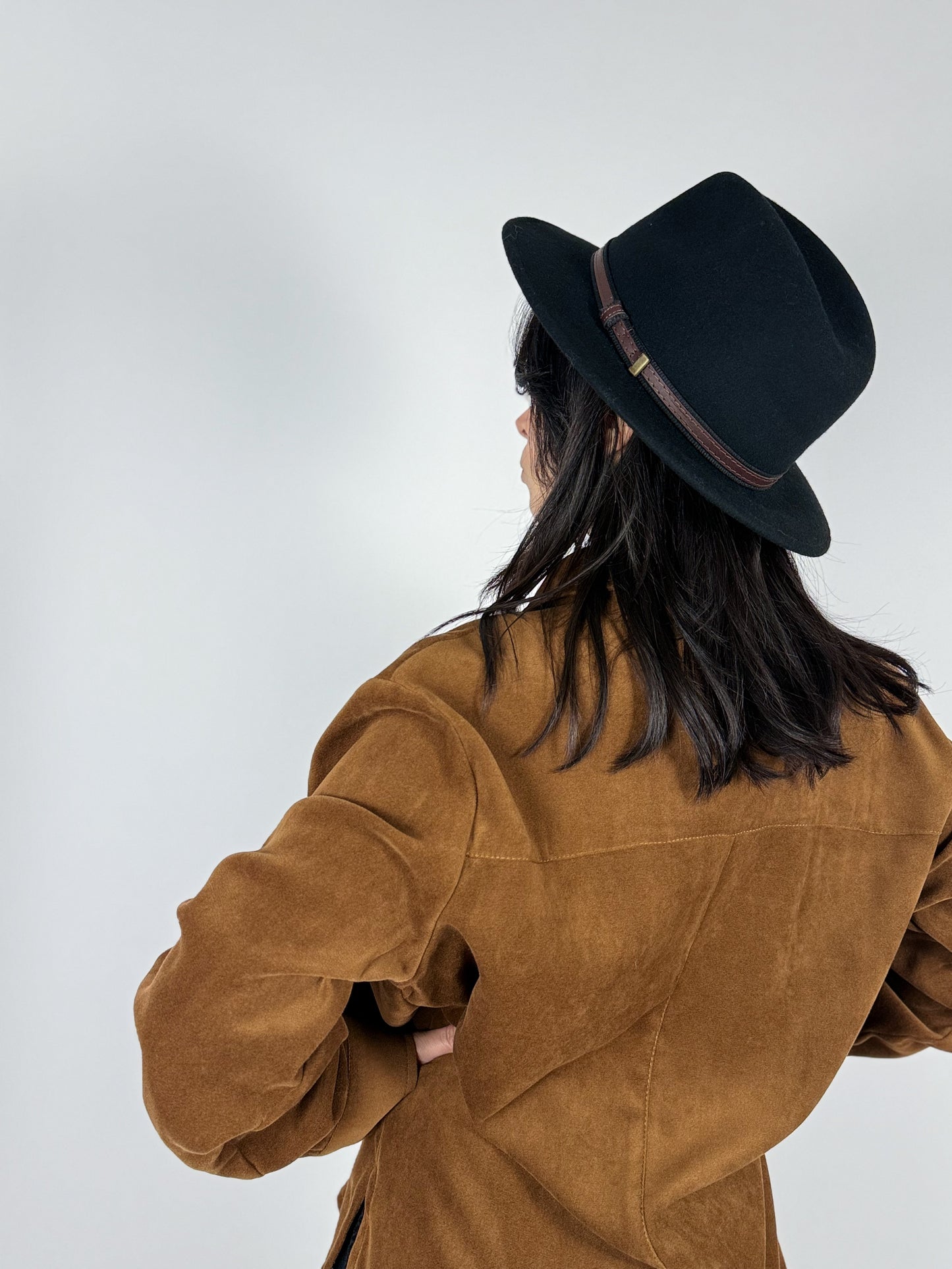 Cappello Fedora Vintage Faustmann Germany - In lana