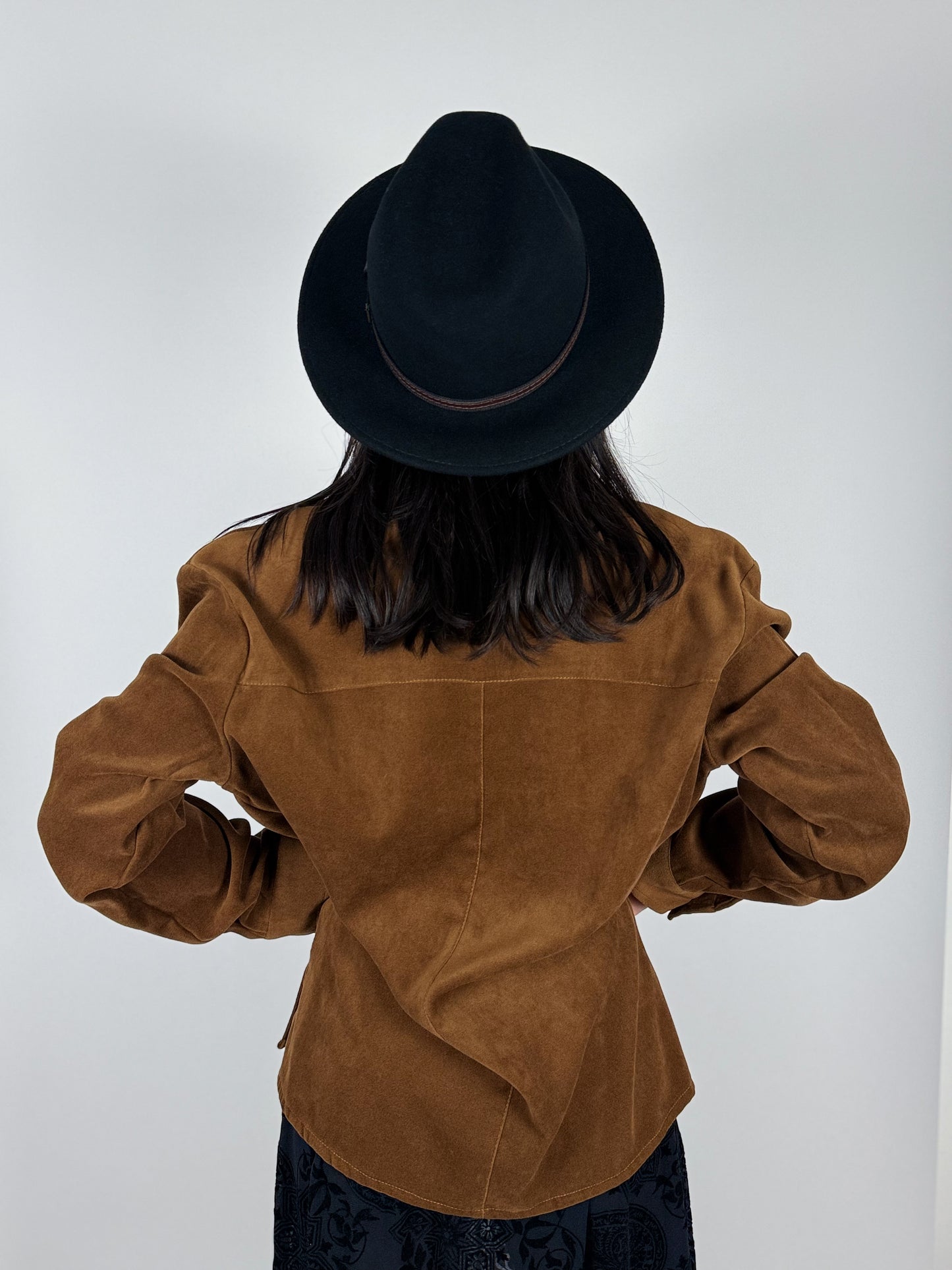 Cappello Fedora Vintage Faustmann Germany - In lana