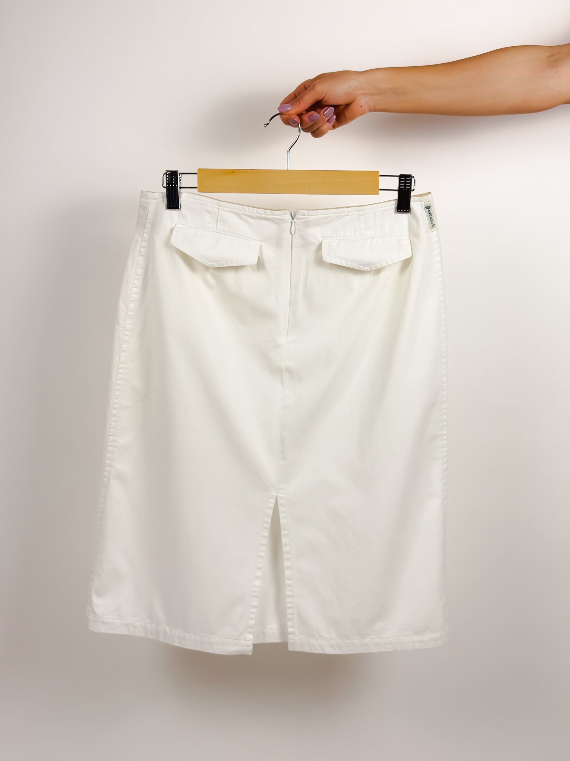 RETRO GONNA VINTAGE ARMANI JEANS IN COTONE