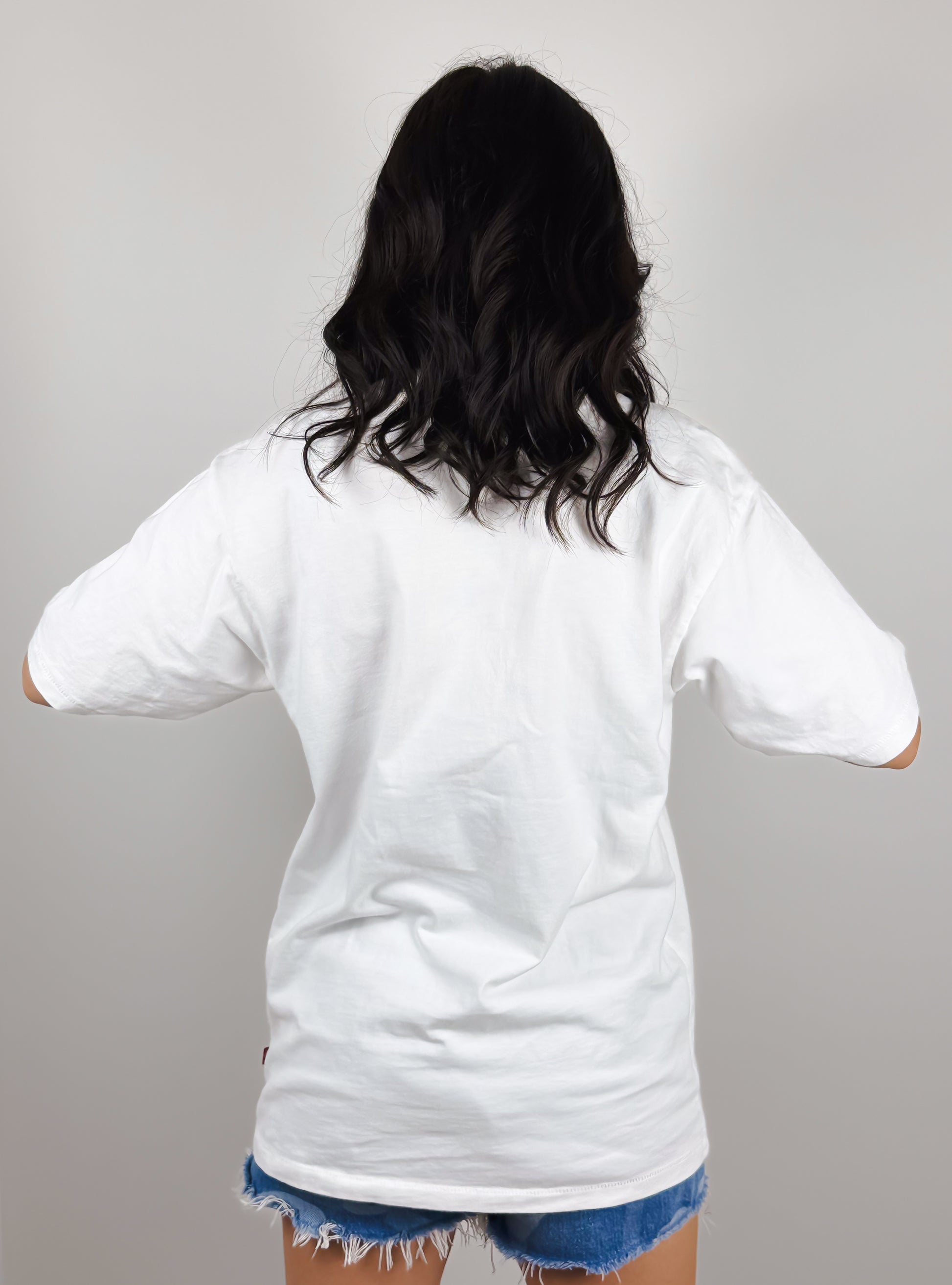 t-shirt cotone bianca