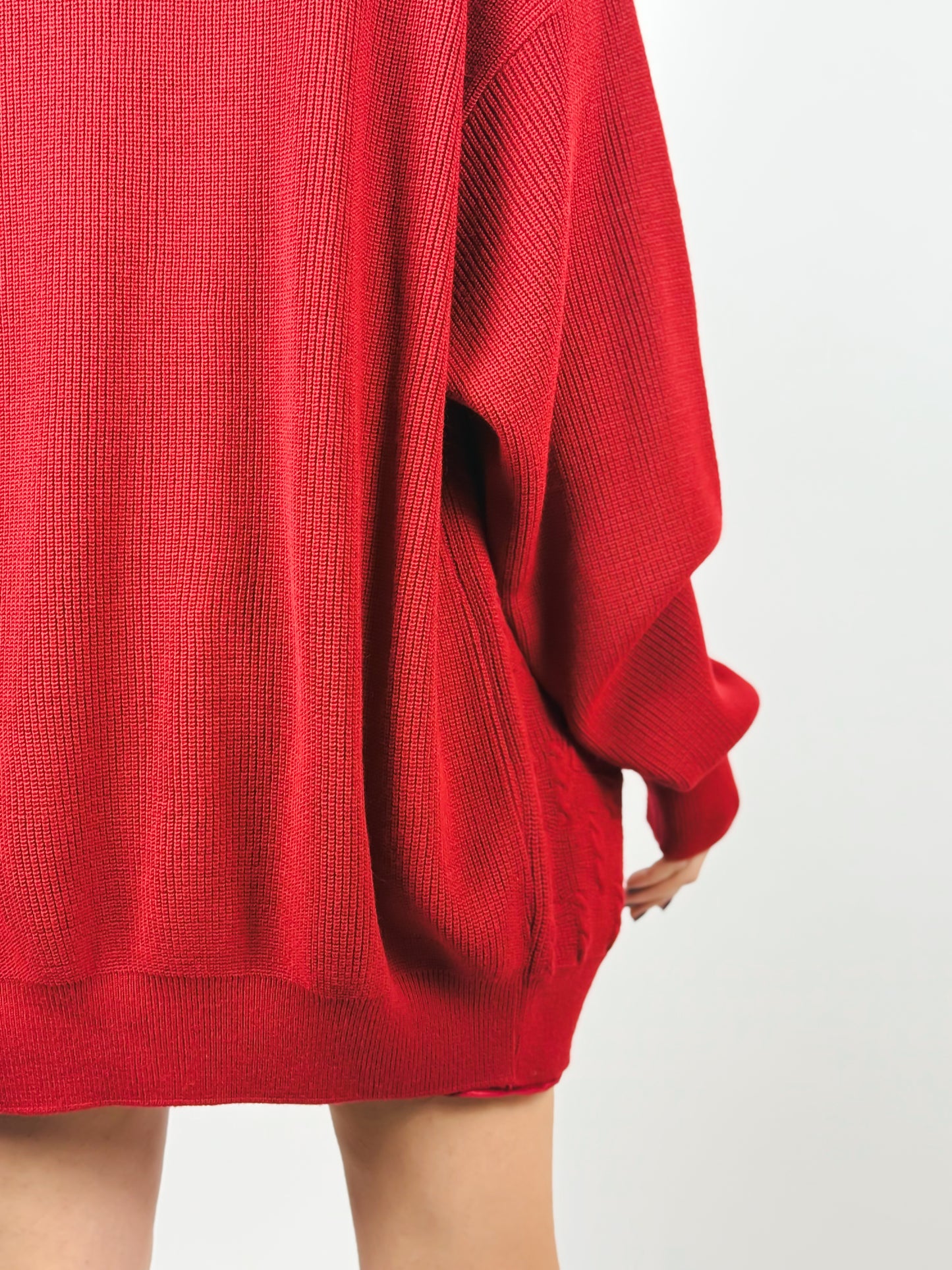 CARDIGAN MALAGRIDA ROSSO VINTAGE