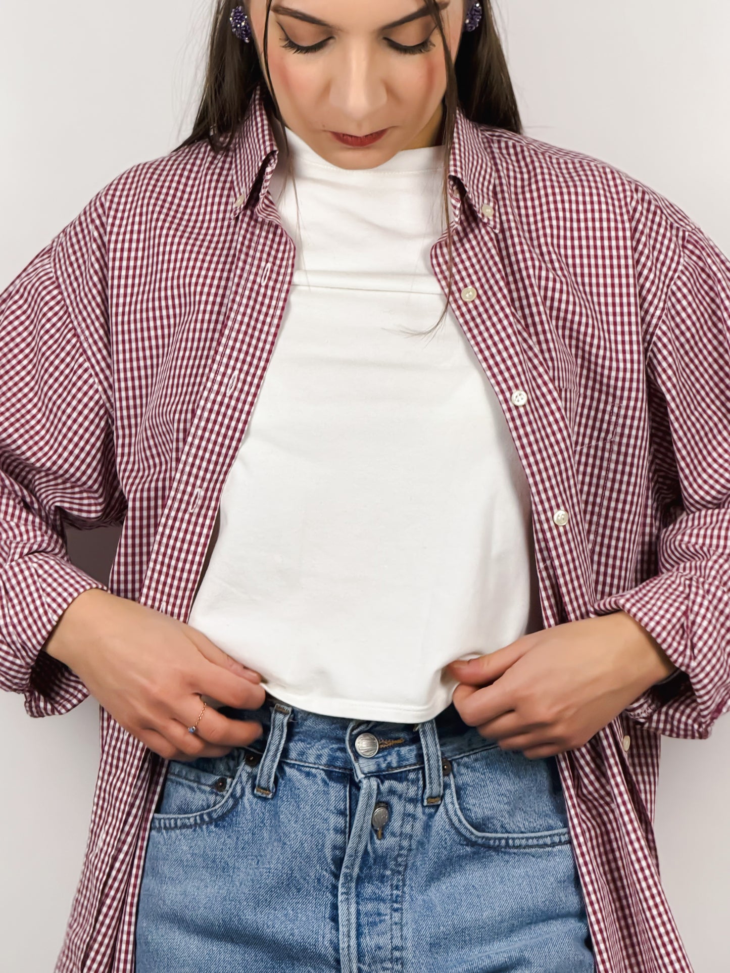 CAMICIA VICHY BENETTON