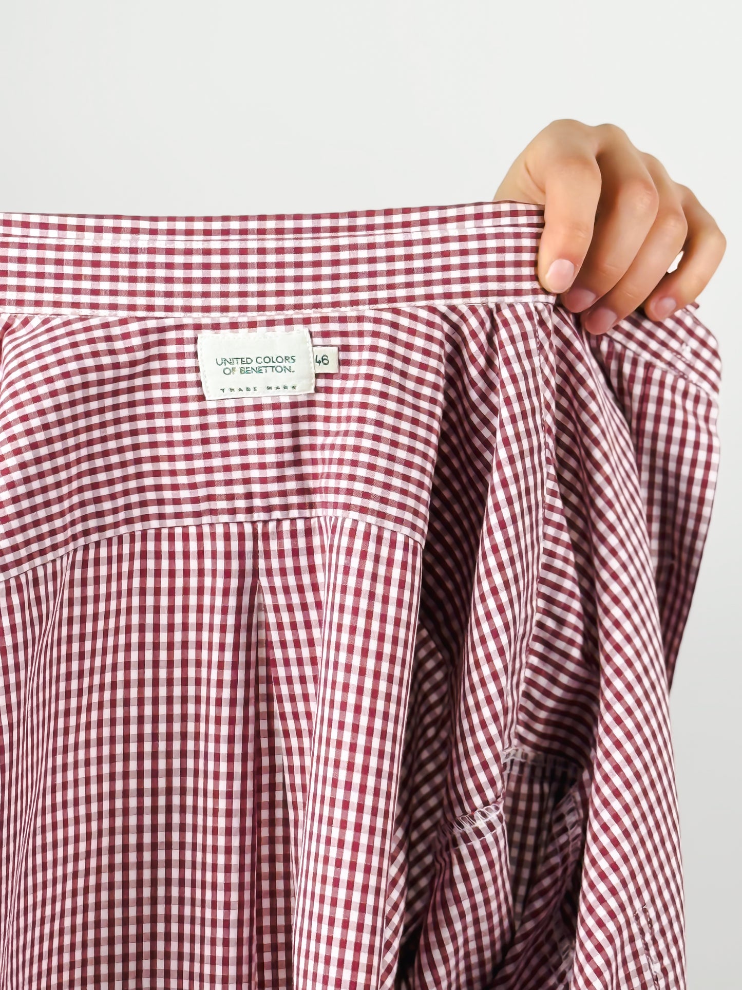 CAMICIA VICHY BENETTON