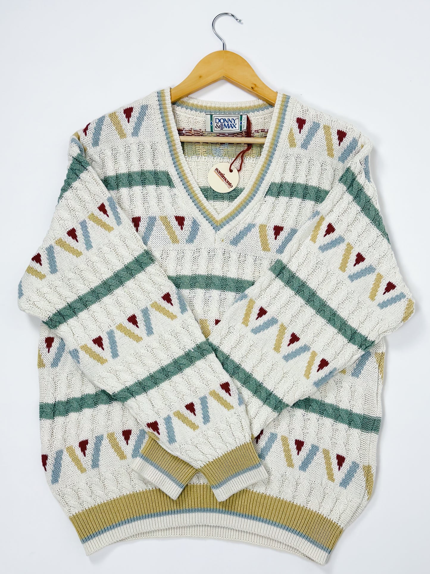 Maglione Cotone Anni '90 Vintage - Made in Italy Unisex