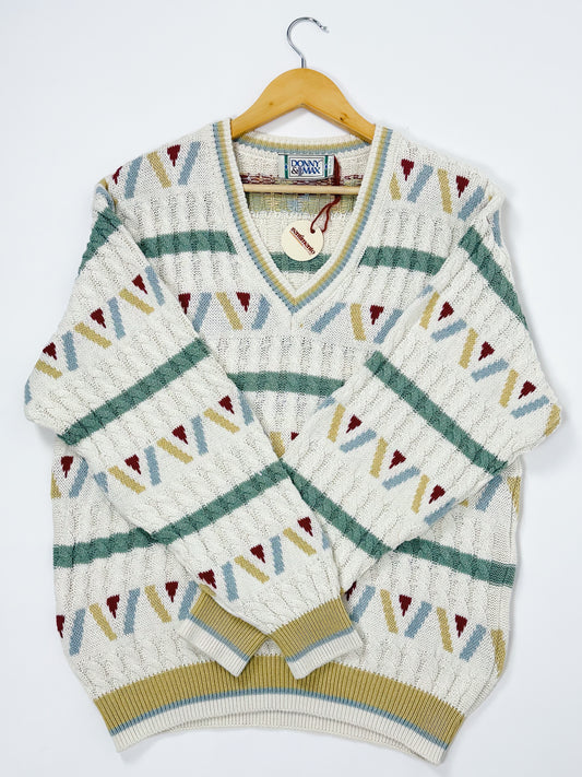 Maglione Cotone Anni '90 Vintage - Made in Italy Unisex