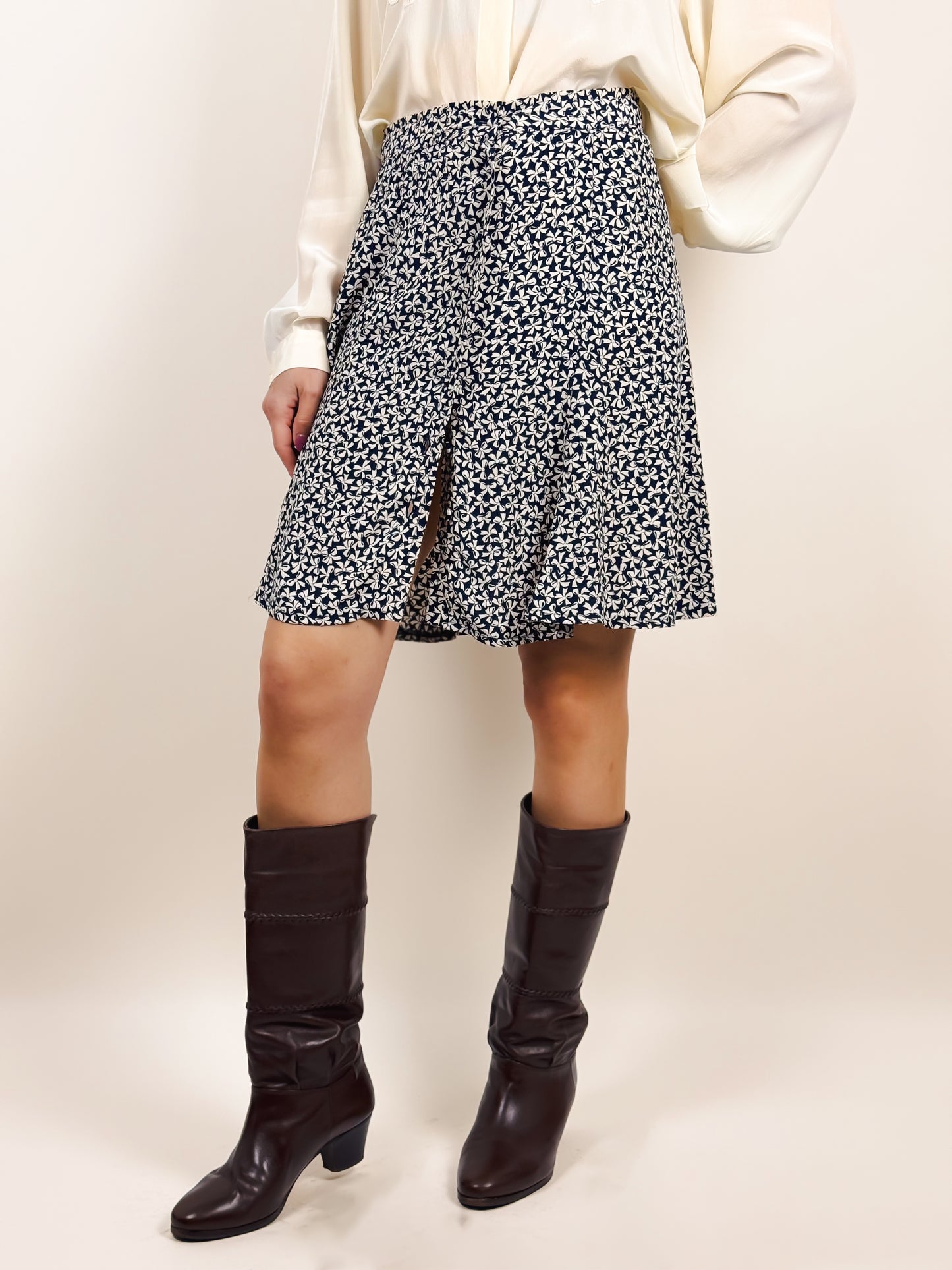 GONNA VINTAGE CON FIOCCHETTI ELIZABETH ASCOT