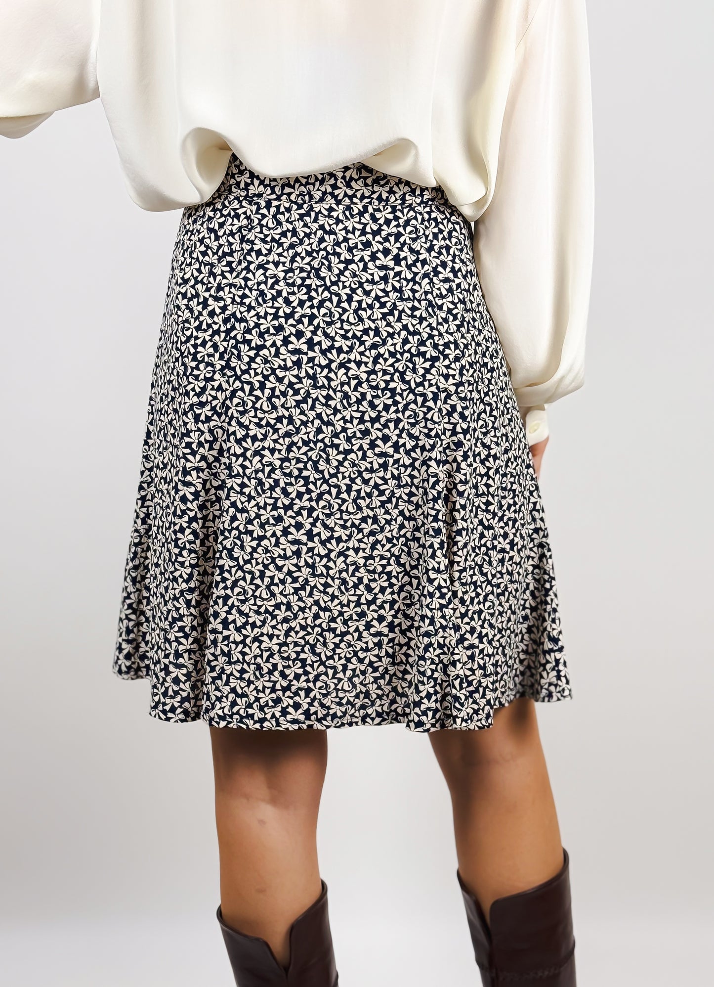 GONNA VINTAGE CON FIOCCHETTI ELIZABETH ASCOT