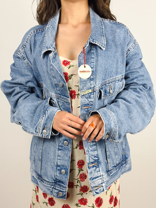 GIUBBINO DI JEANS VINTAGE ANNI '90 REPLAY
