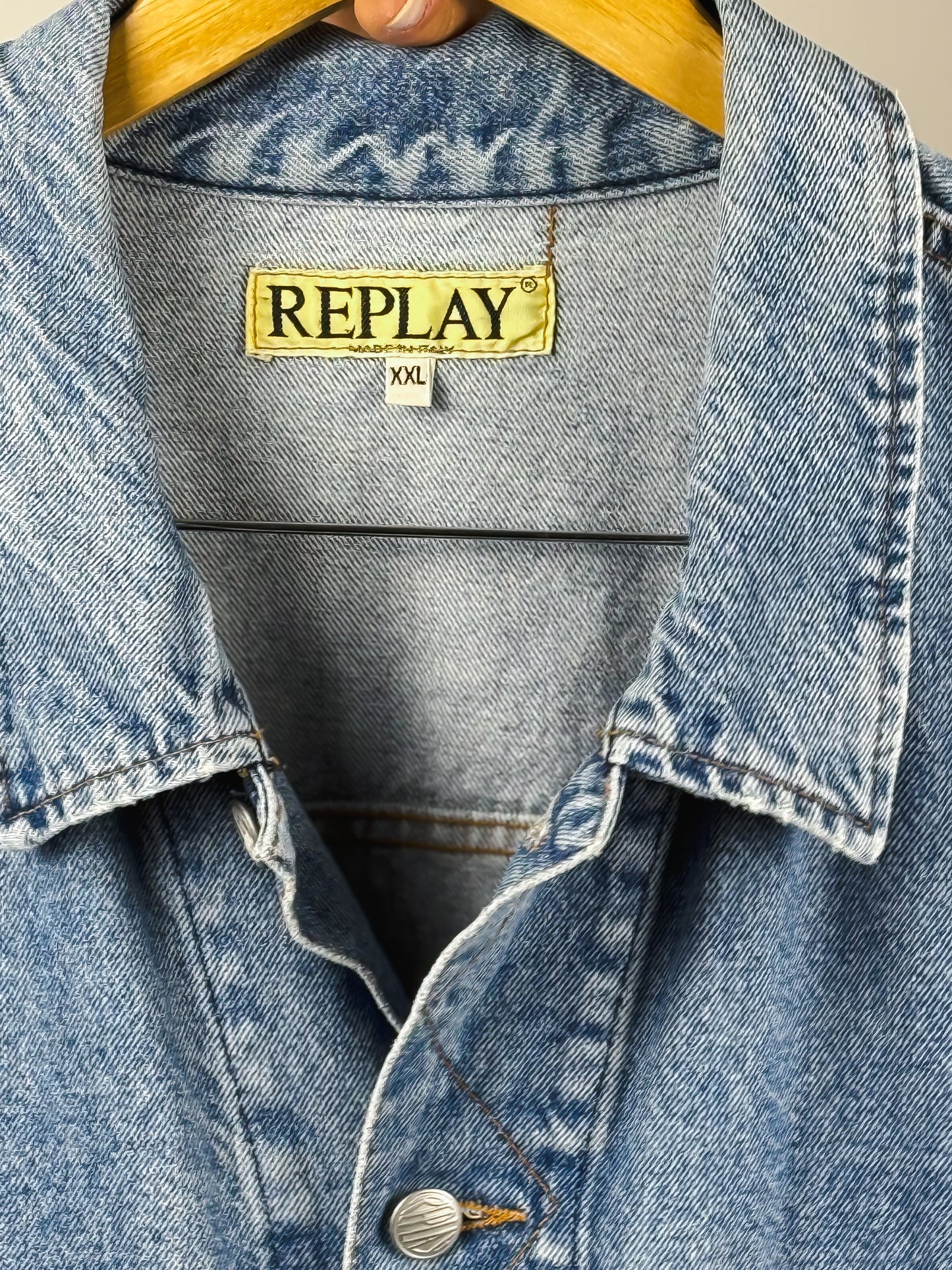 GIUBBINO DI JEANS VINTAGE ANNI '90 REPLAY