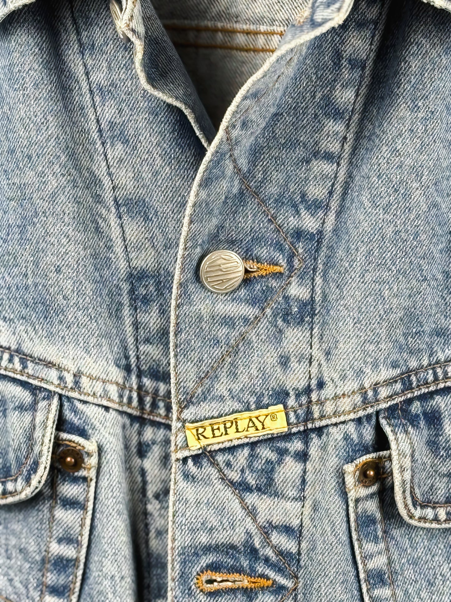GIUBBINO DI JEANS VINTAGE ANNI '90 REPLAY