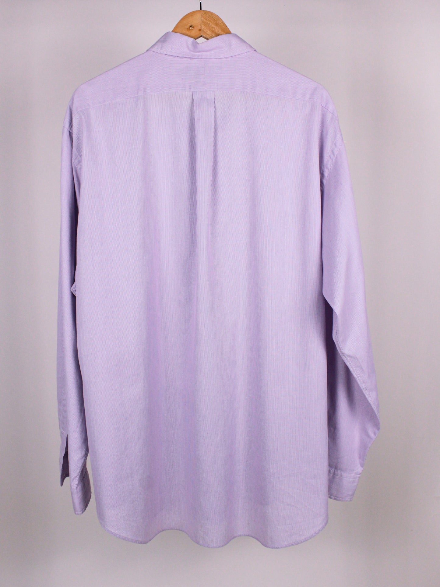 Ralph Lauren Yarmouth – Camicia Oxford a righe lilla | Vintage