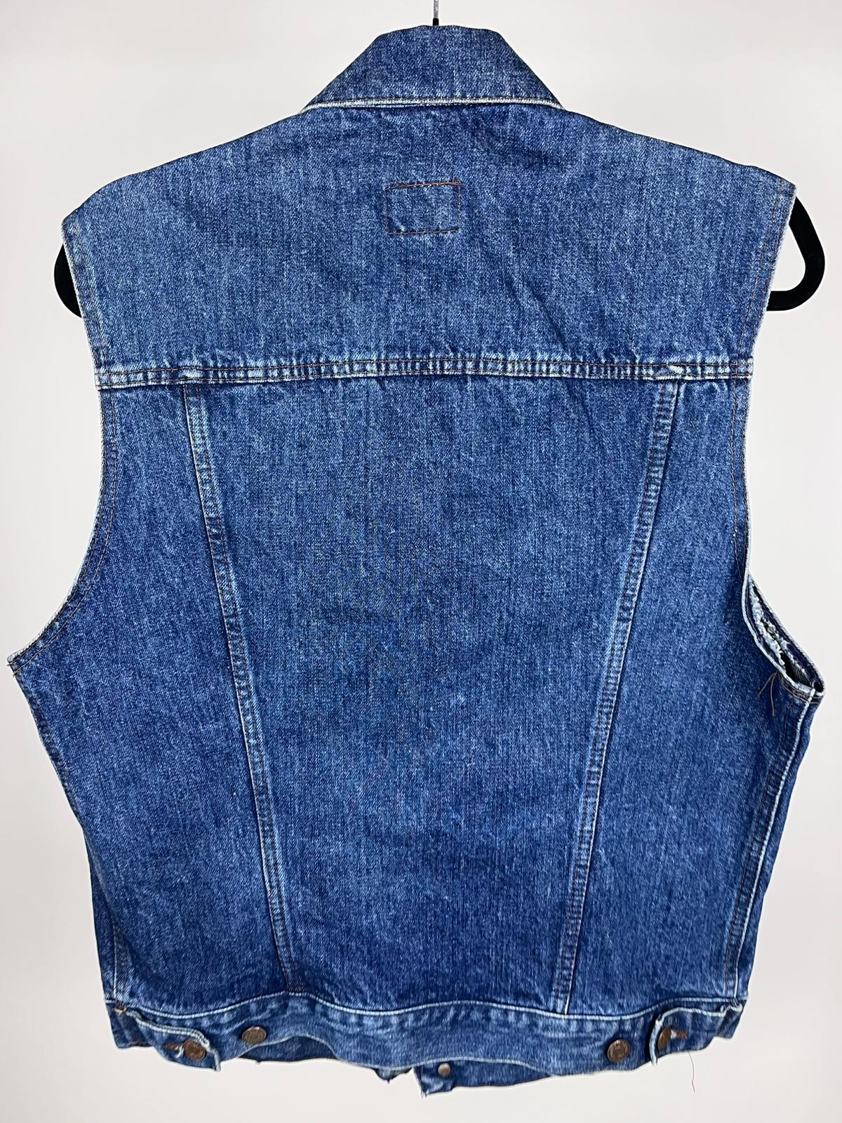 Gilet denim Carrera vintage blu – anni ’90