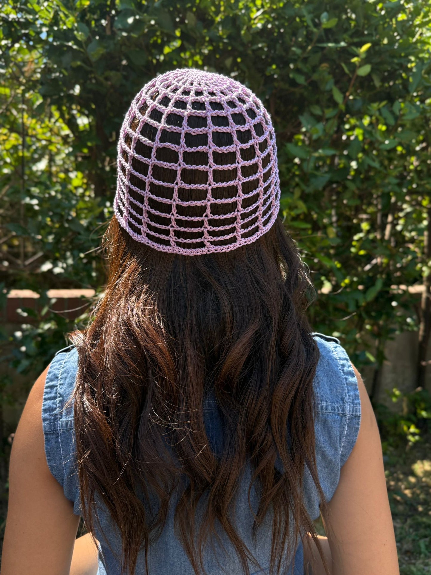 Mesh Hat Handmade Lilla – Cappello a Rete