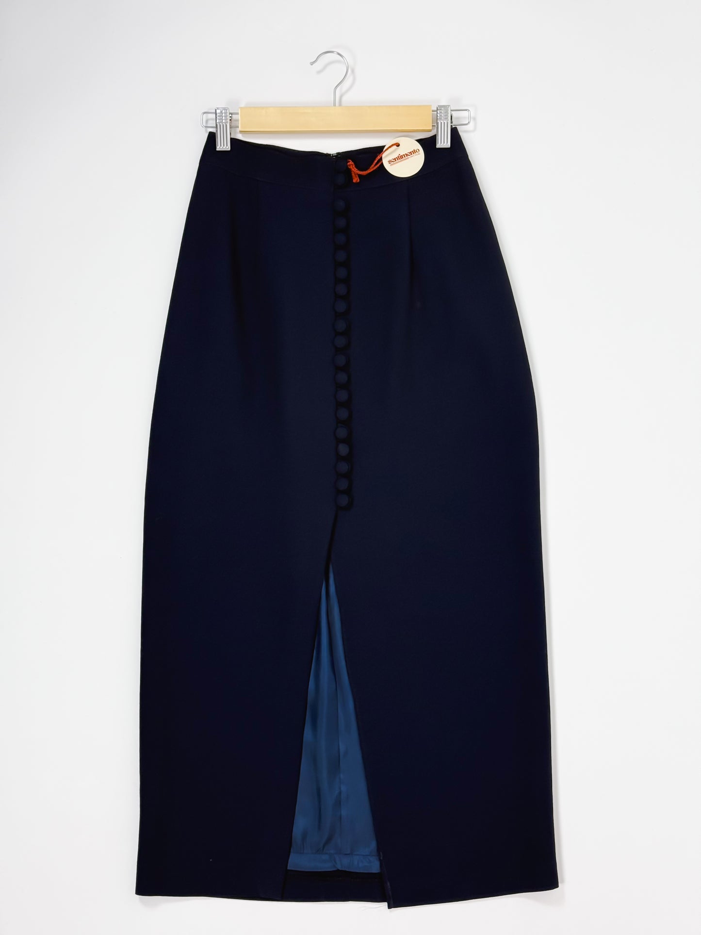 PENCIL SKIRT WITH BUTTONS