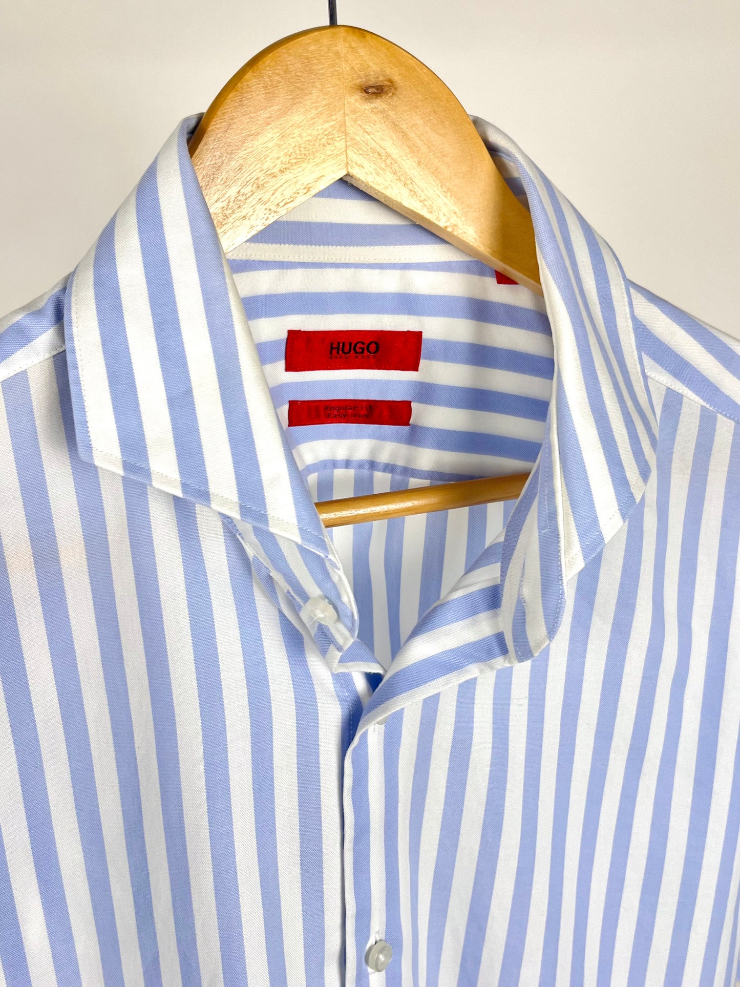 Camicia crop reworked Hugo Boss a righe