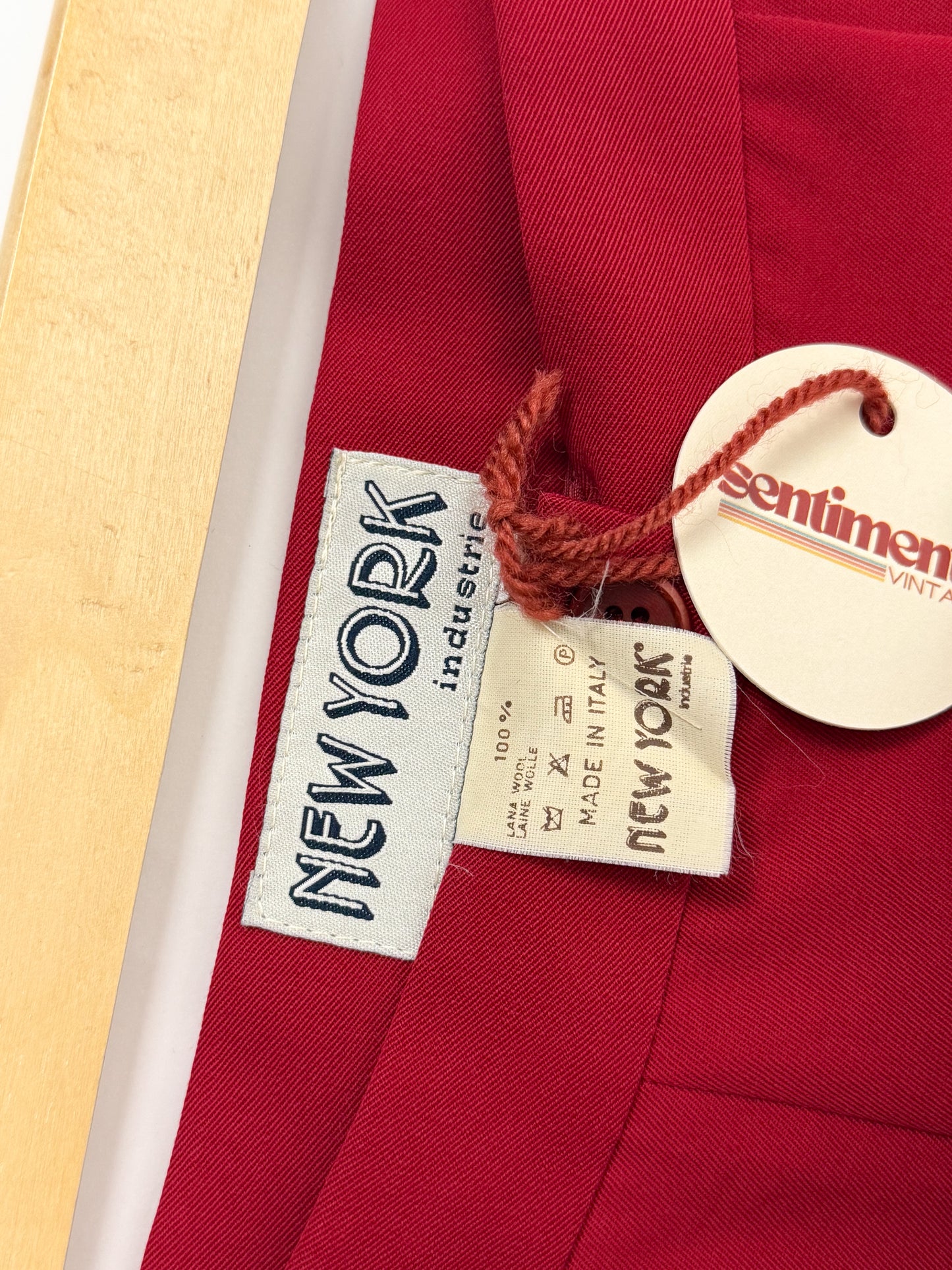 70's FRESH WOOL MINI SKIRT