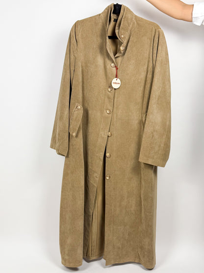 Trench Vintage Lungo in Velluto