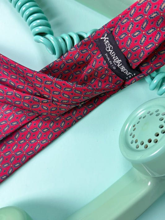 cravatta vintage ysl