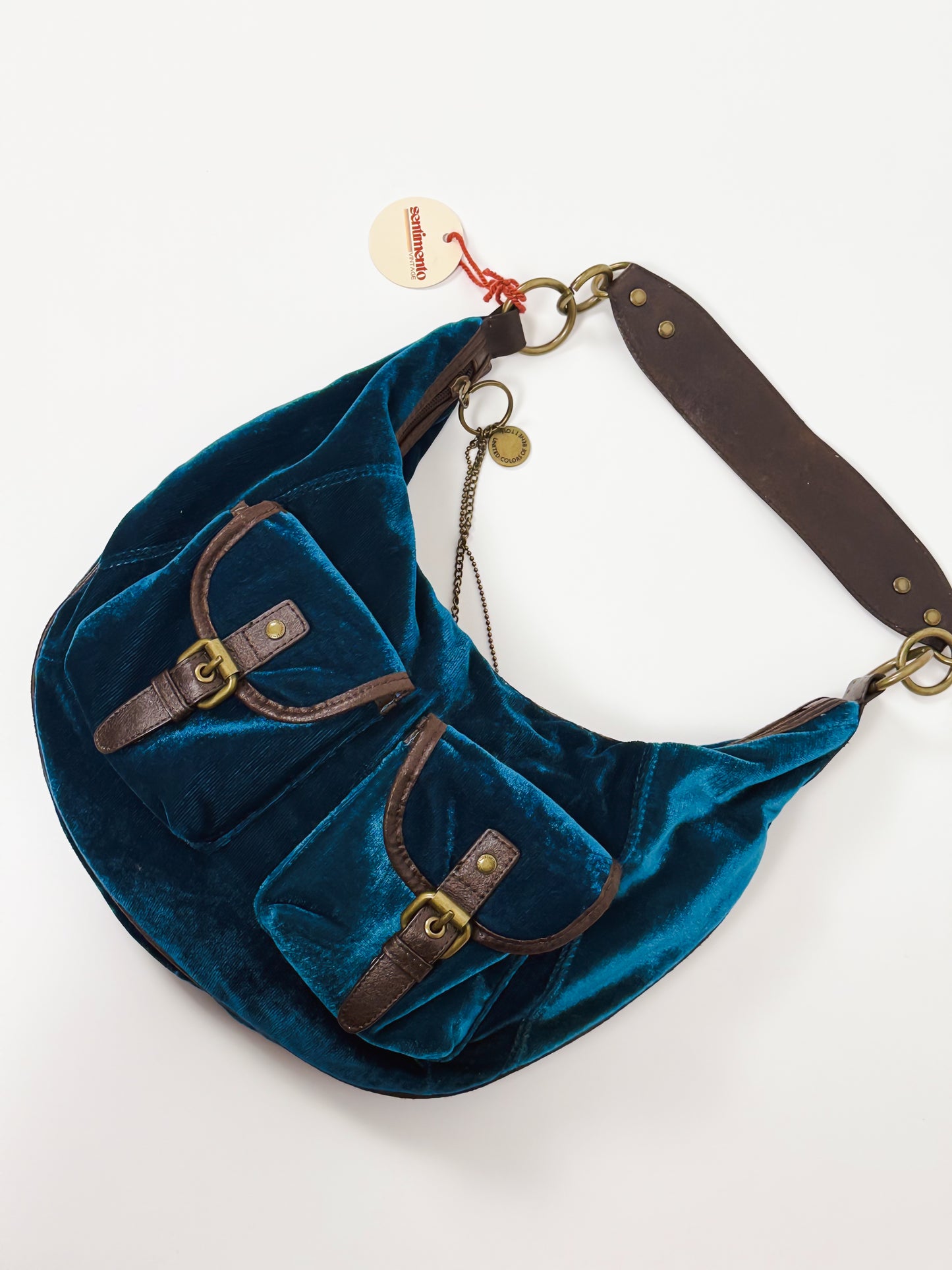 BORSA IN CINIGLIA CON FIBBIE