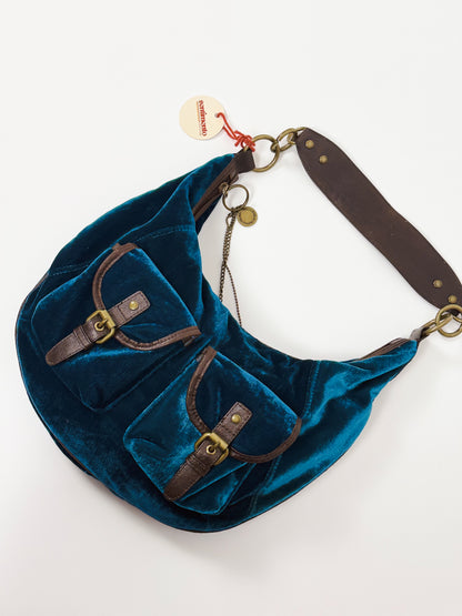 BORSA IN CINIGLIA CON FIBBIE