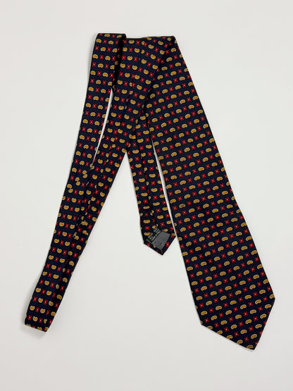 Cravatta vintage Cacharel in seta Made in Italy
