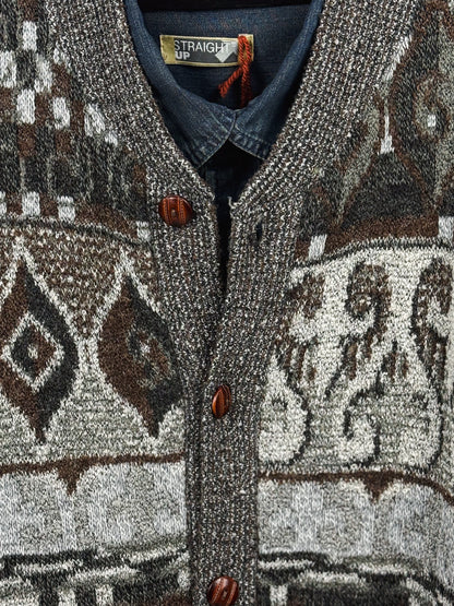 Cardigan Vintage imbottito Made in Italy Anni '90
