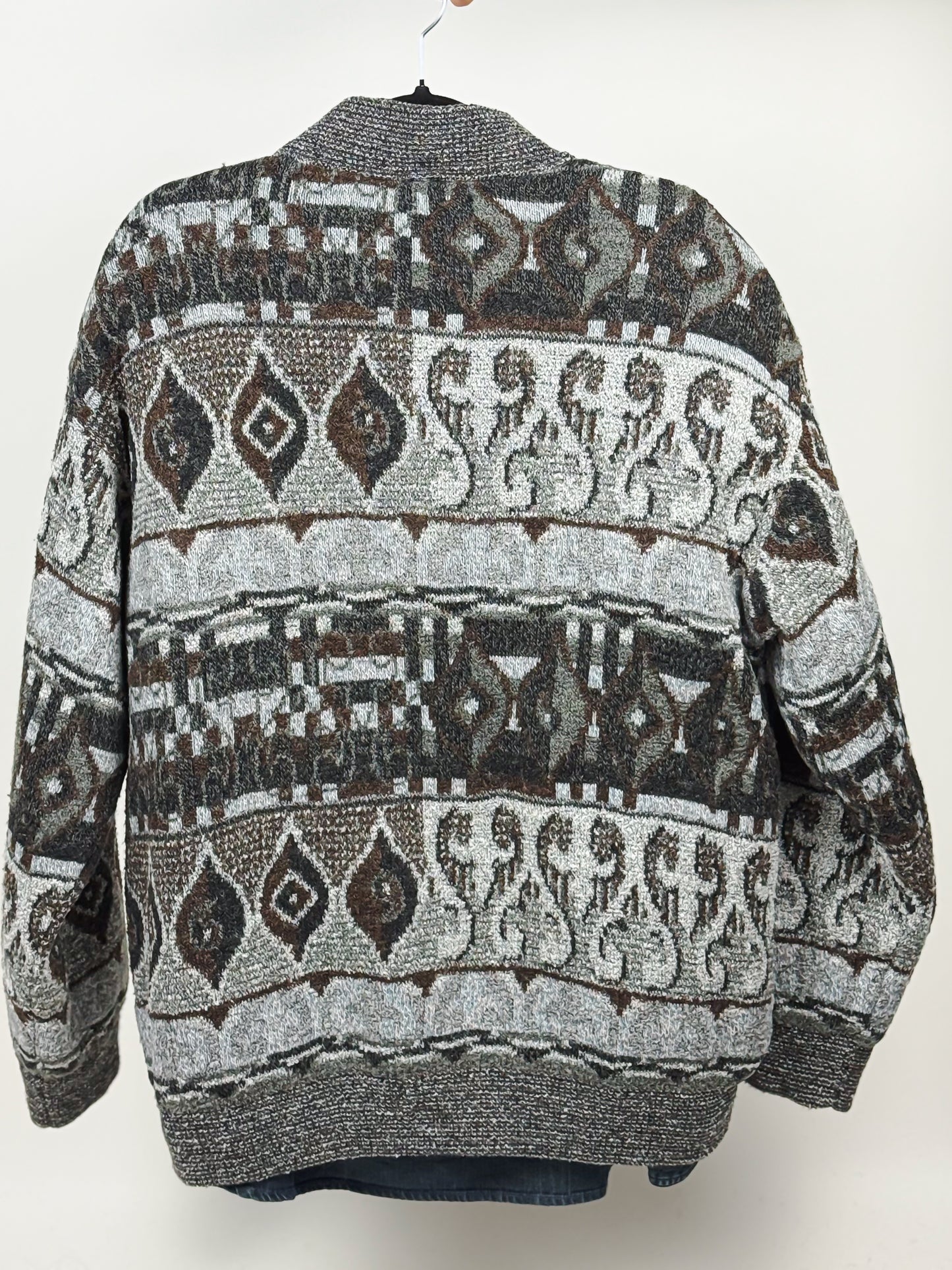 Cardigan Vintage imbottito Made in Italy Anni '90