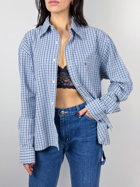 TOMMY HILFIGER CROP SHIRT