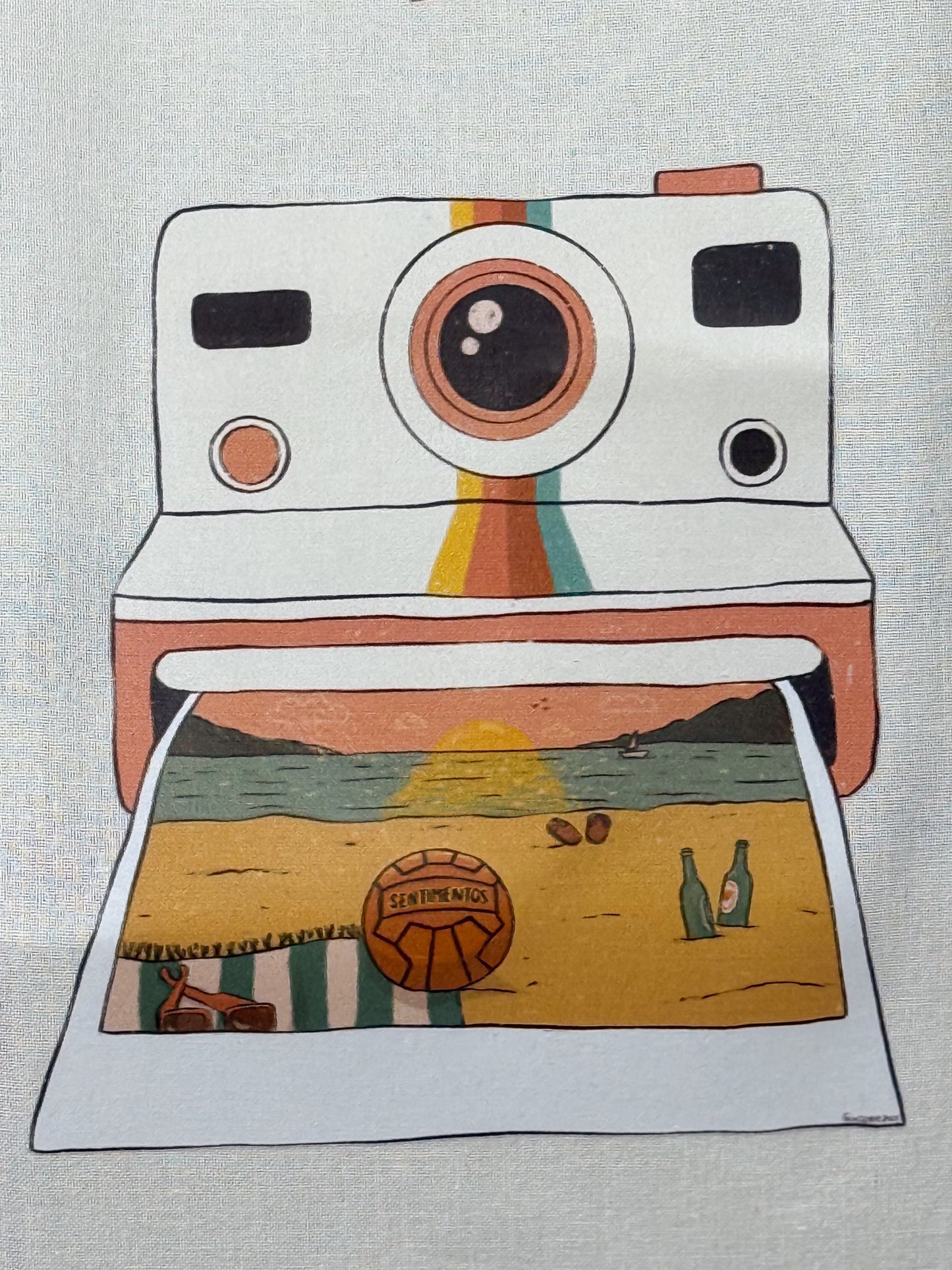 Totebag Ricordati di me con illustrazione