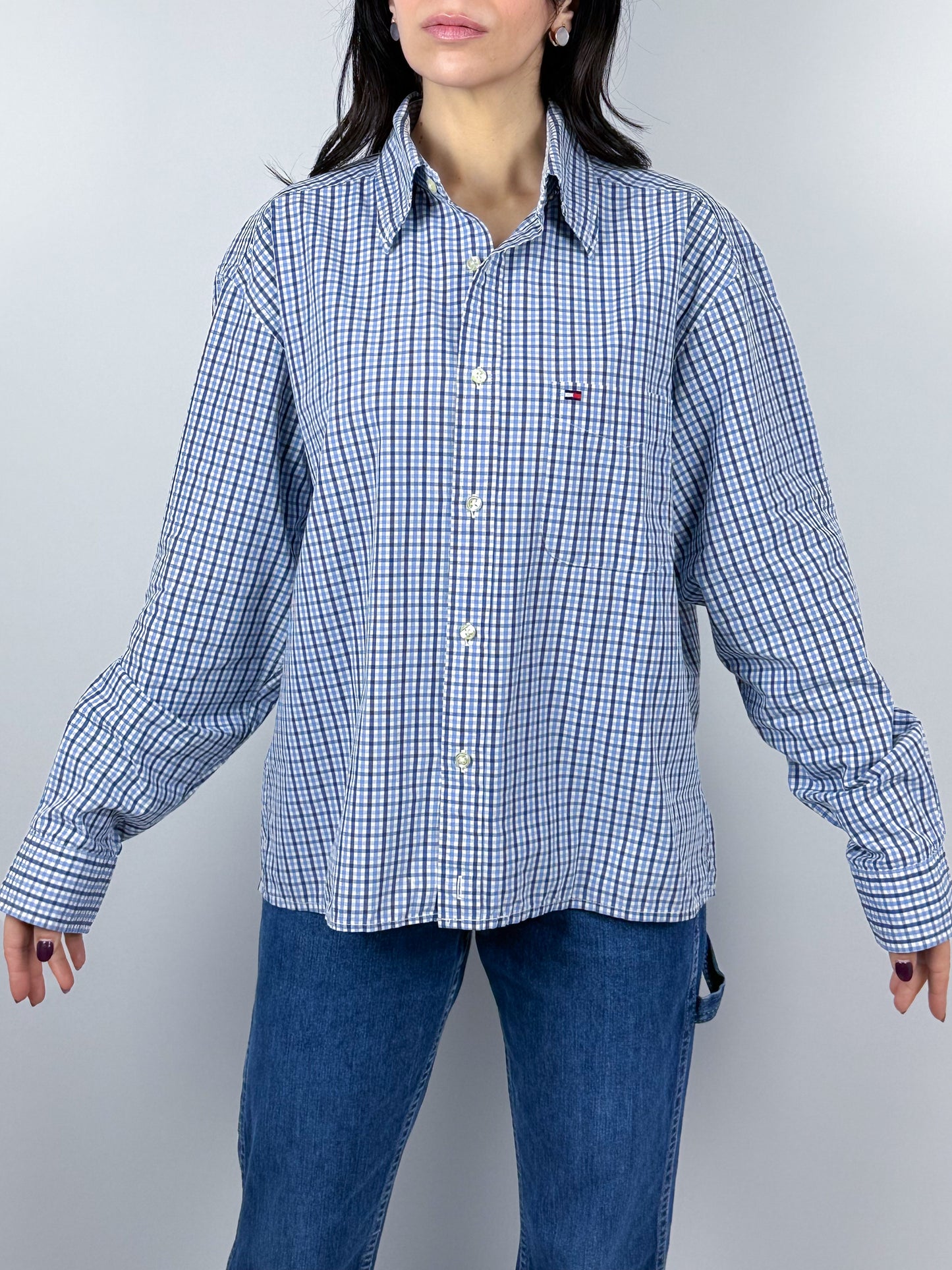 TOMMY HILFIGER CROP SHIRT