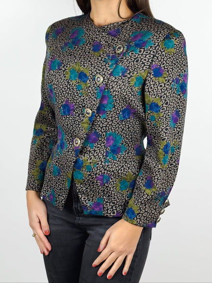 Camicia Vintage con Spalline Sartoriale