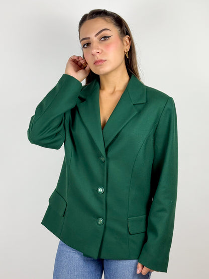 Blazer Vintage Ungaro Lana Anni '80-'90 Made in Italy