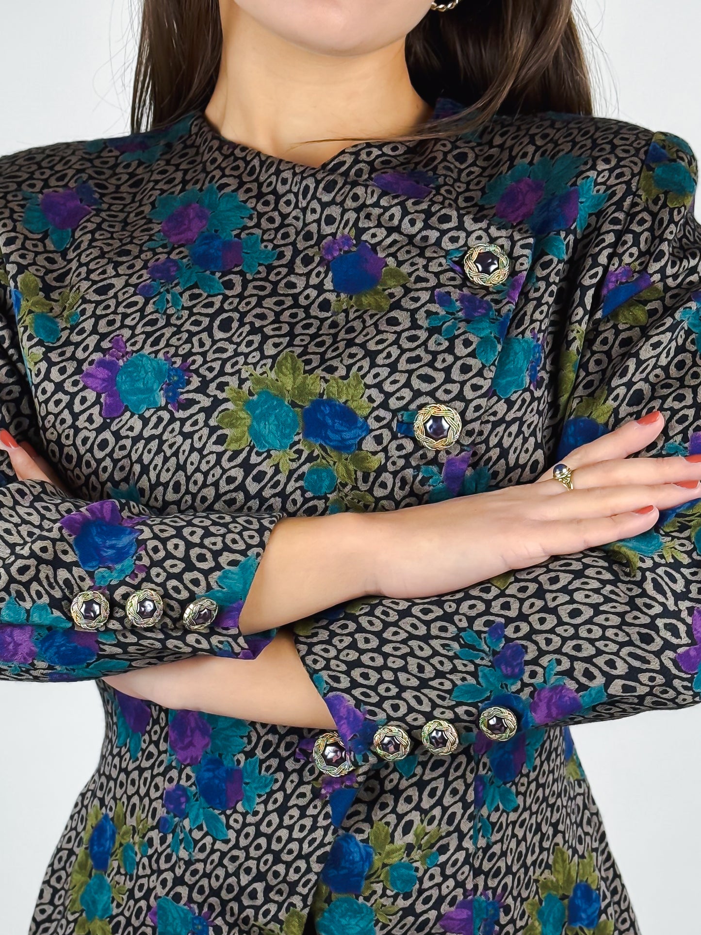 Camicia Vintage con Spalline Sartoriale