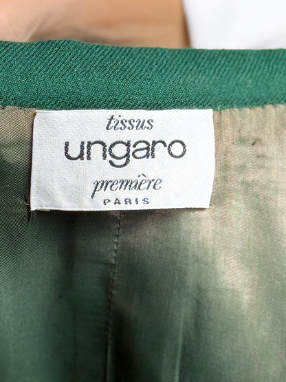 Blazer Vintage Ungaro Lana Anni '80-'90 Made in Italy