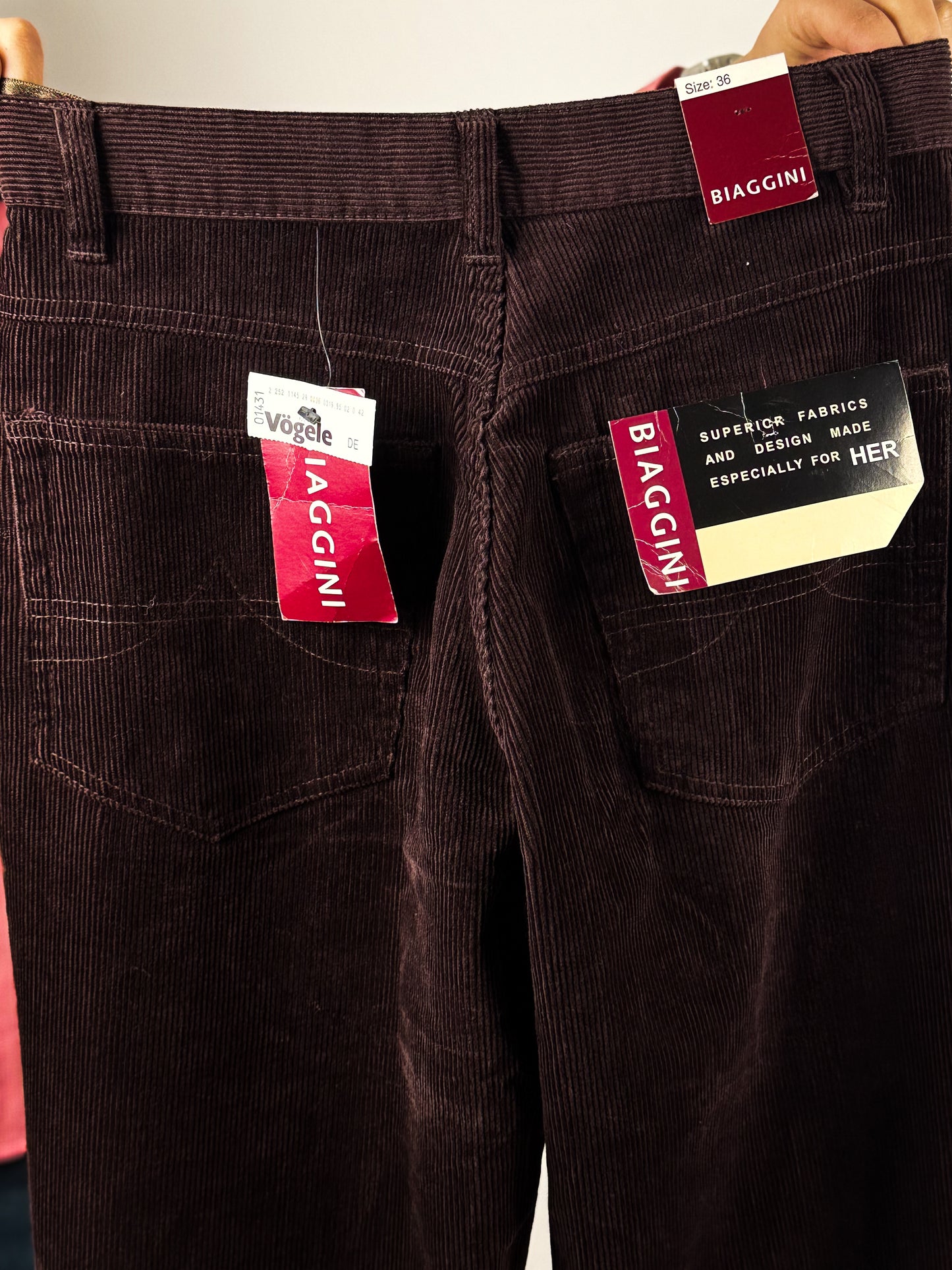 PANTALONI IN VELLUTO BIAGGINI