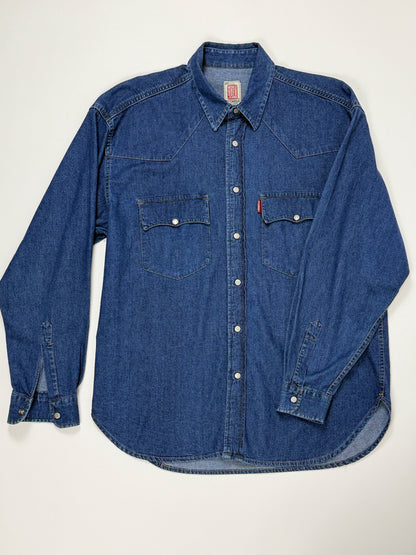 CASUCCI DARK WASH JEANS SHIRT