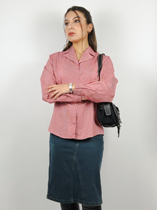 CAMICIA A QUADRETTI ROSSI